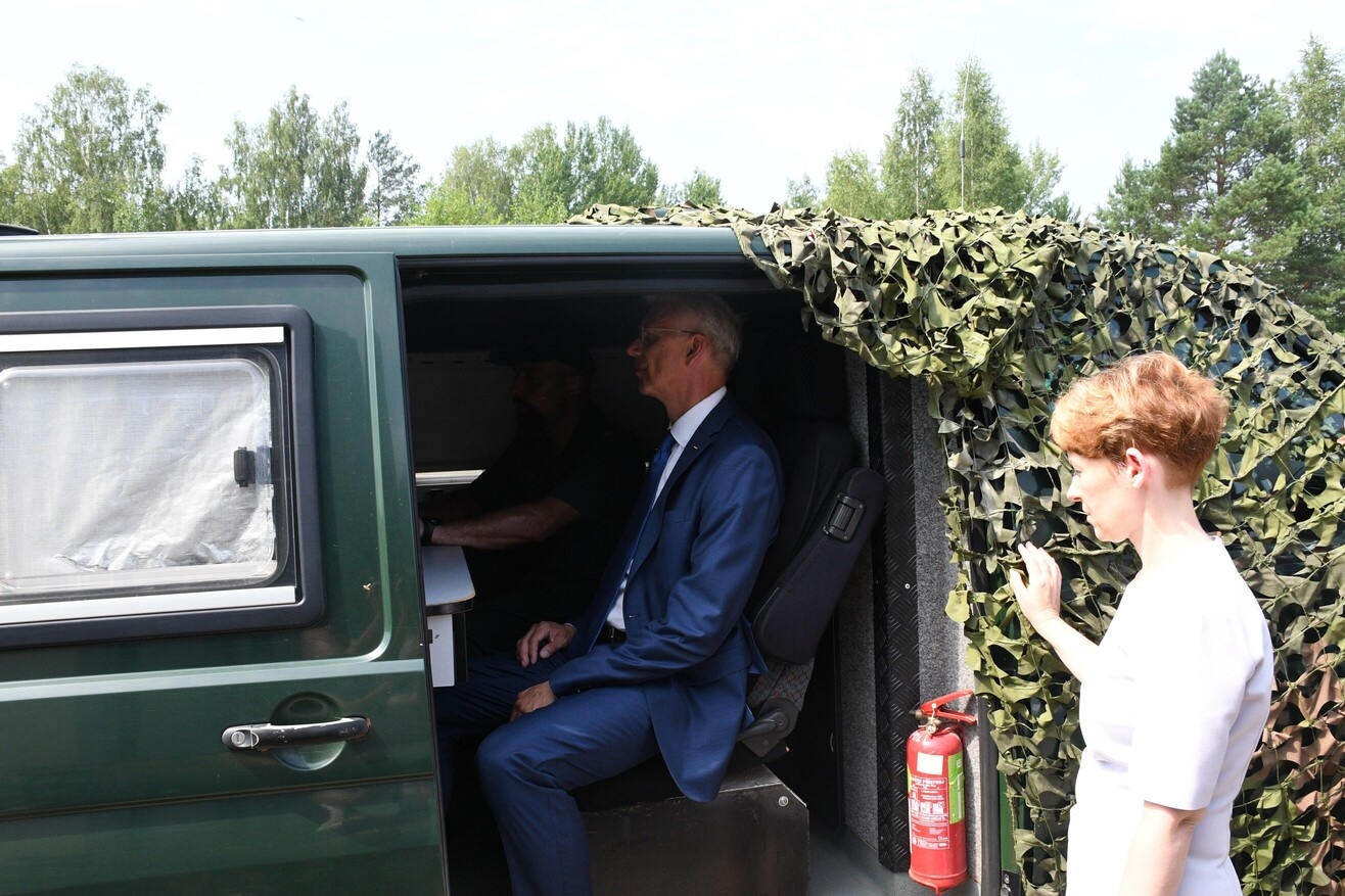 FOTO: Robežas apmeklējums