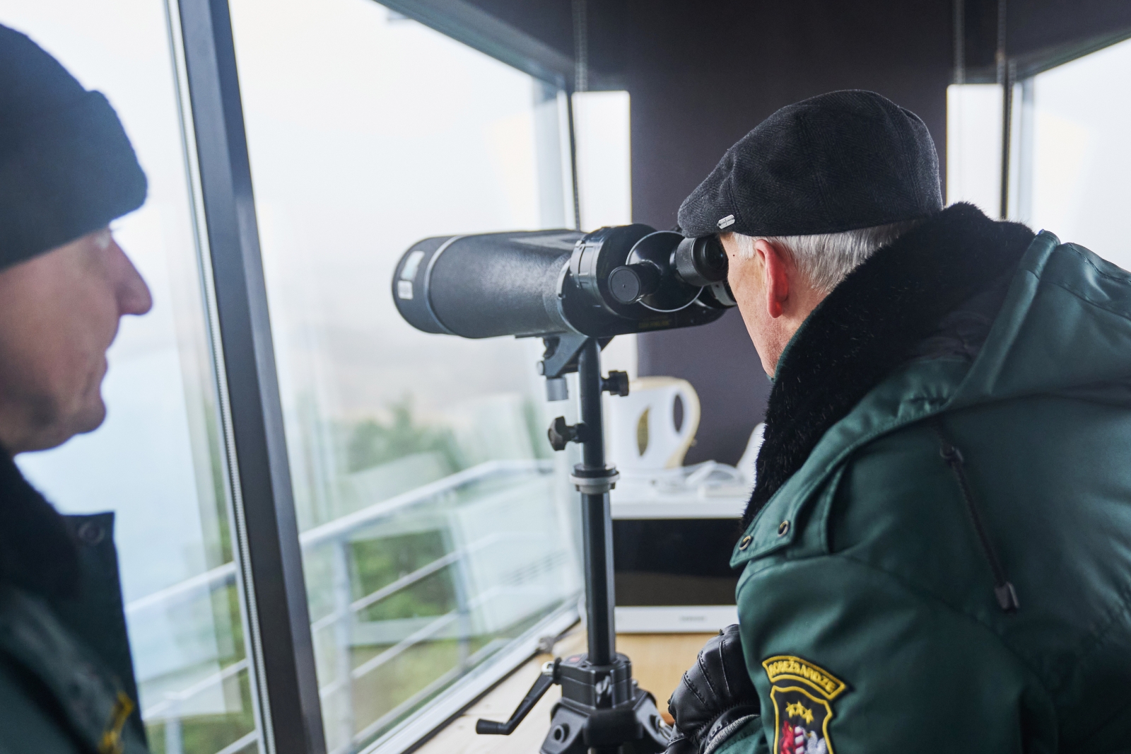 FOTO: Ministru prezidents apmeklē valsts robežu