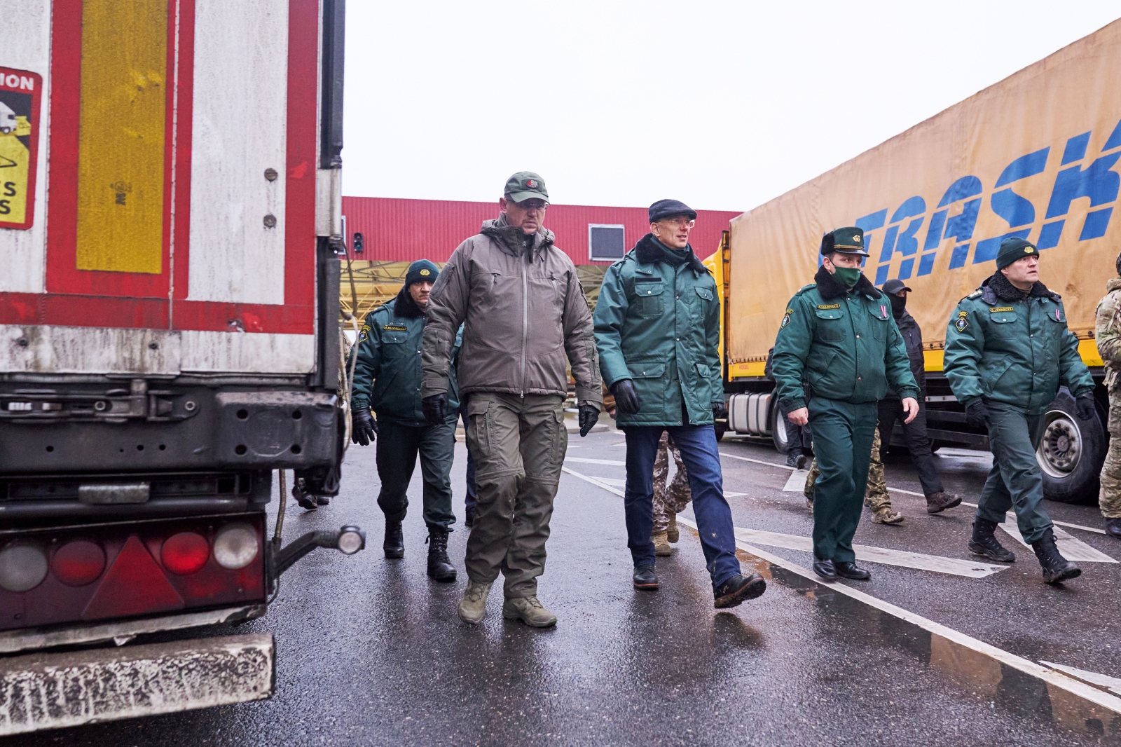 FOTO: Ministru prezidents apmeklē valsts robežu