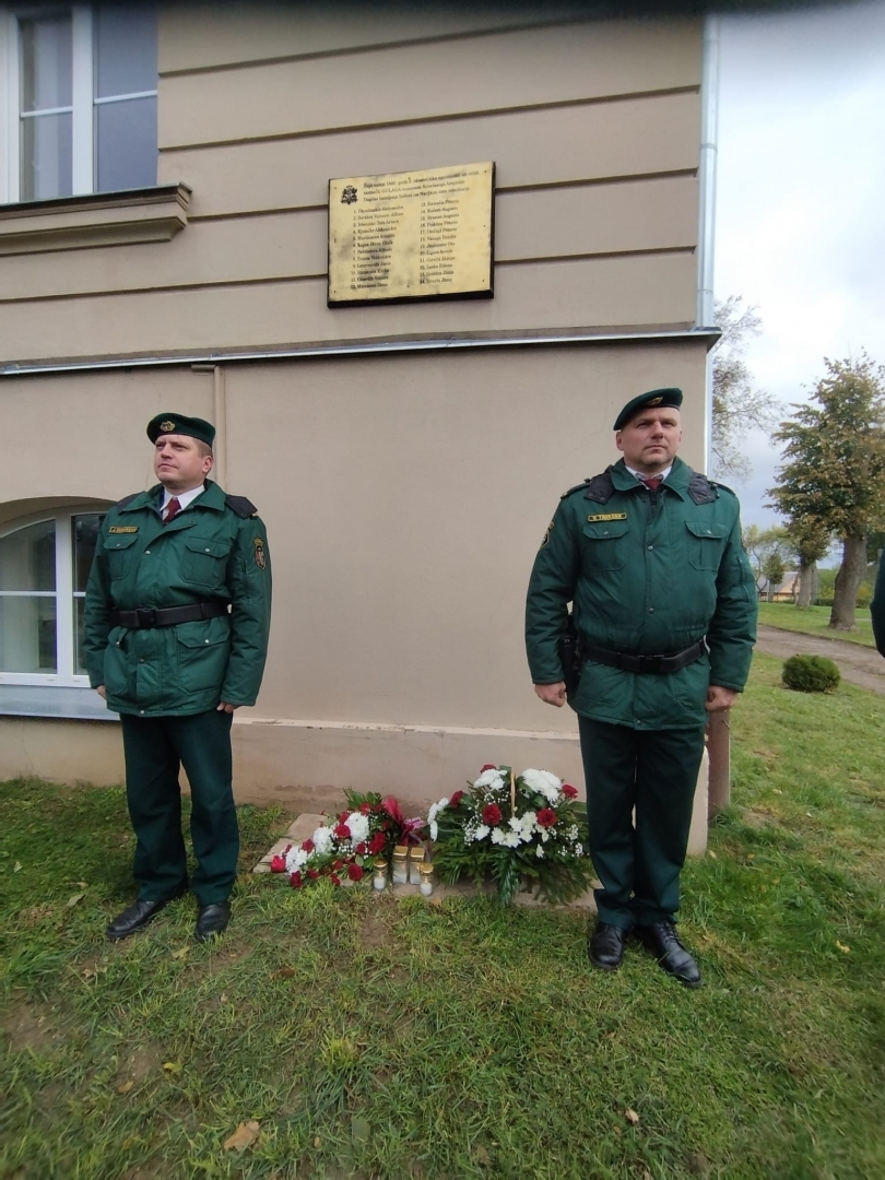 Norisinājās Robežsardzes sagrāves un represēto robežsargu piemiņai veltītie atceres pasākumi
