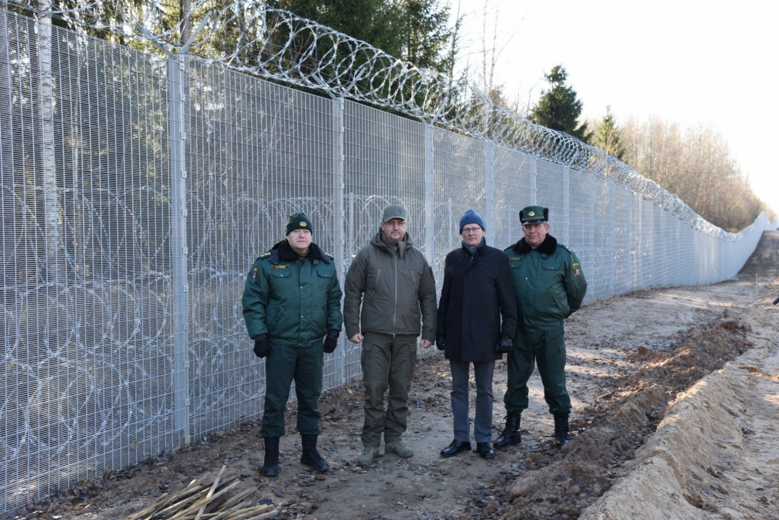 Tiekas Latvijas un Somijas Robežapsardzības iestāžu vadītāji