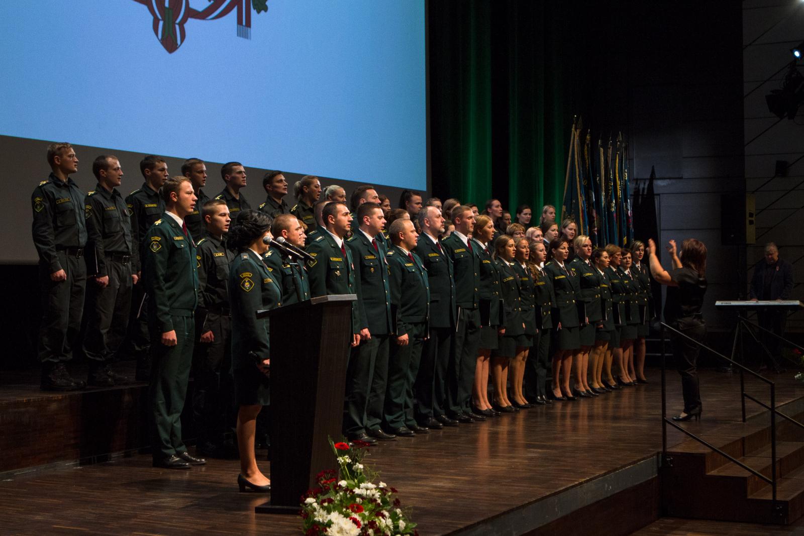 Foto: Rēzeknē norisinājās Robežsargu dienai veltītie svinīgie pasākumi