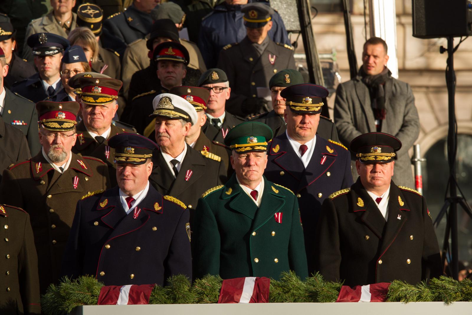 Foto: Latvijas dzimšanas dienai veltītie svētku pasākumi