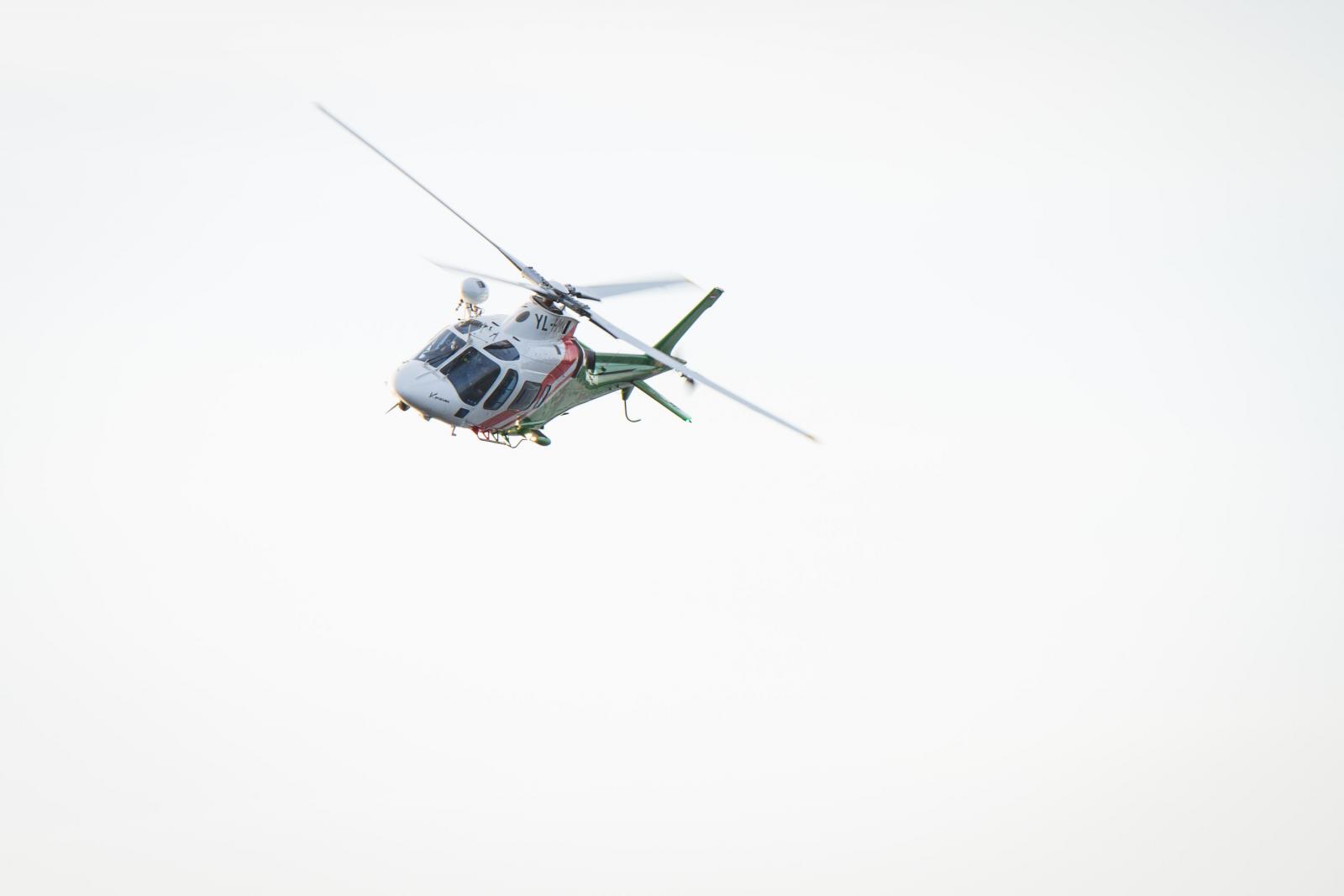 FOTO: Jaunais VRS helikopters