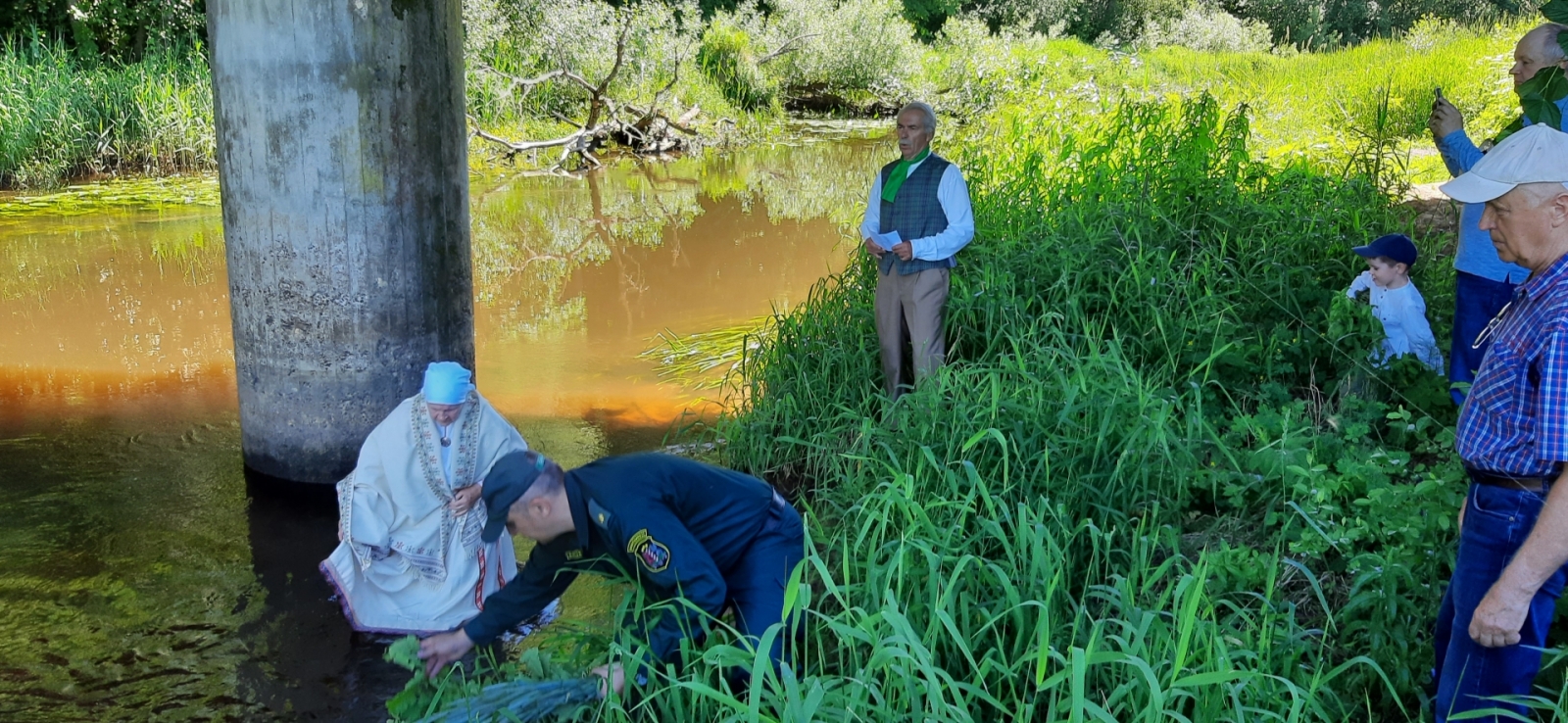 FOTO: Masļenku piemiņas pasākuma dalībnieki Ludzā