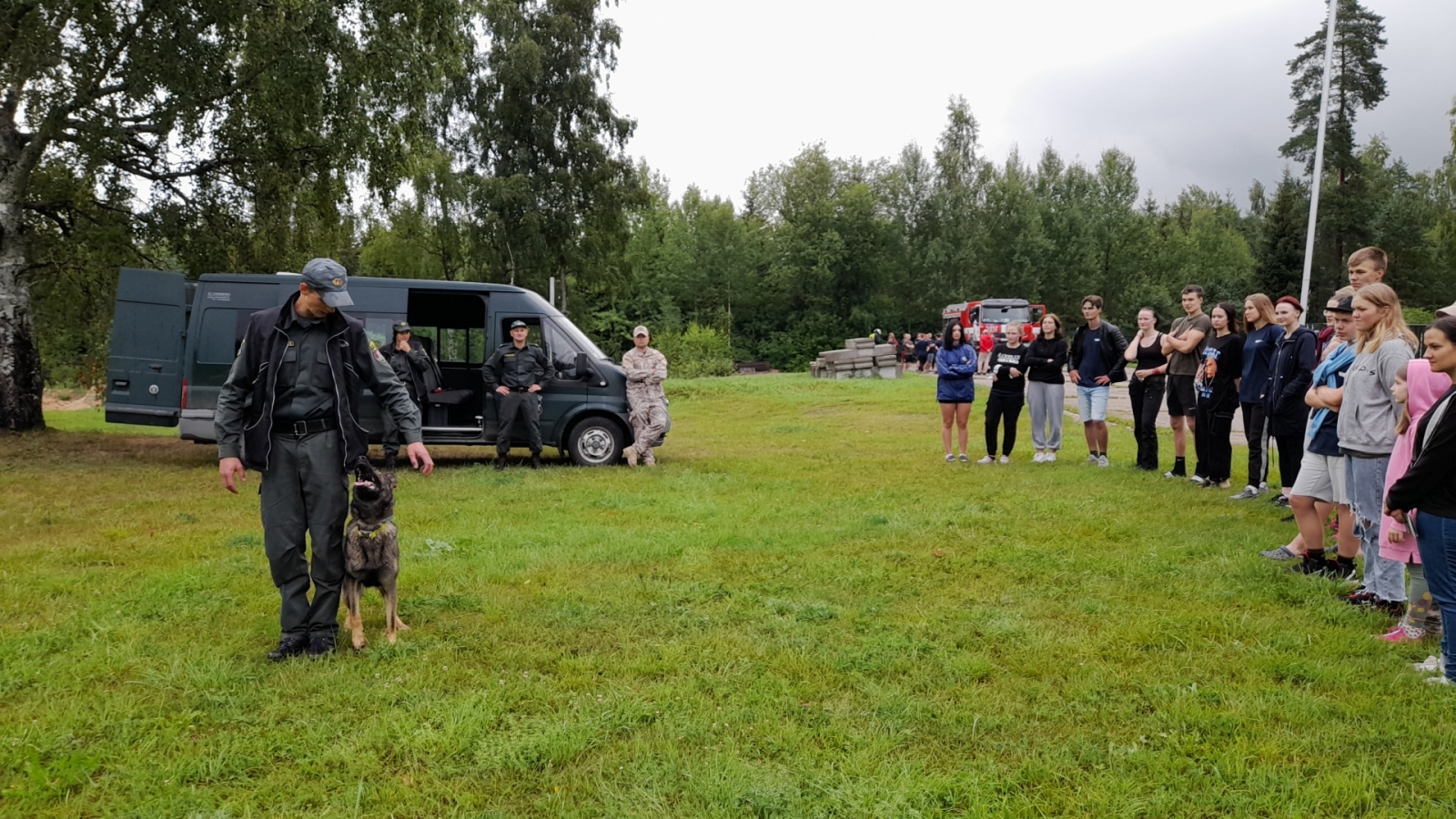 Informatīvais pasākums Valsts aizsardzības mācības vasaras nometnē Alūksnē