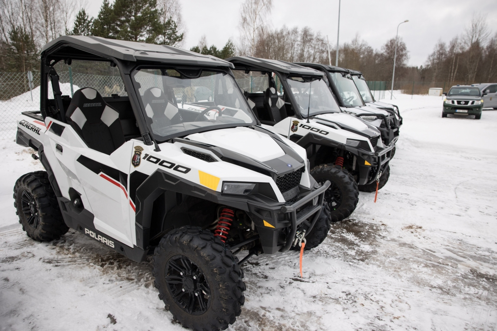 Valsts robežsardzes priekšnieks kopā ar Iekšlietu ministru apmeklē valsts robežu