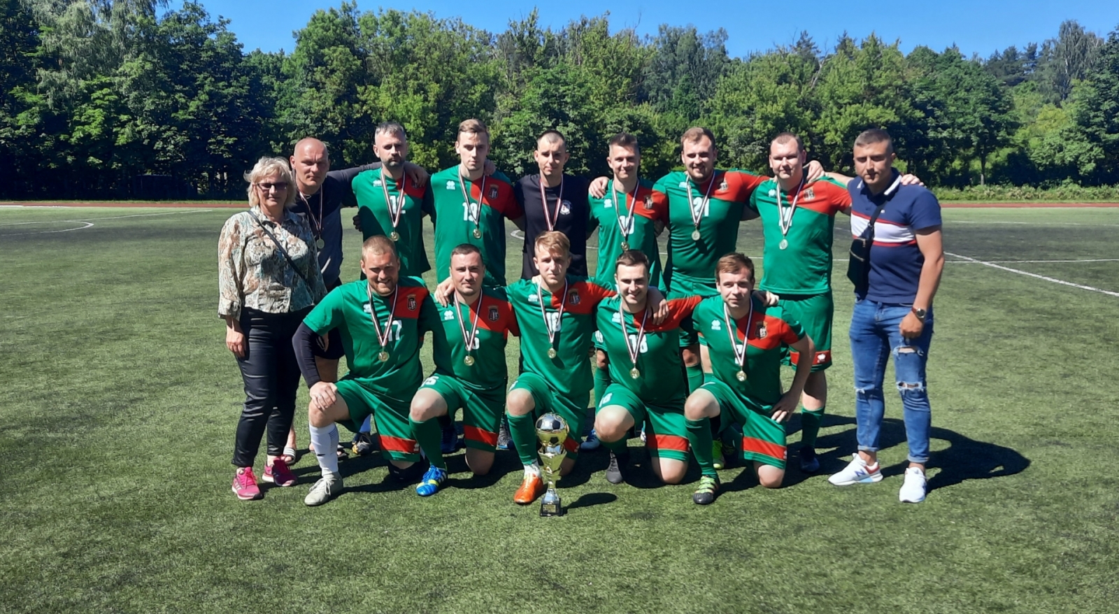 Iekšlietu ministrijas atklātā čempionāta futbola sacensībās uzvar Valsts robežsardzes komanda