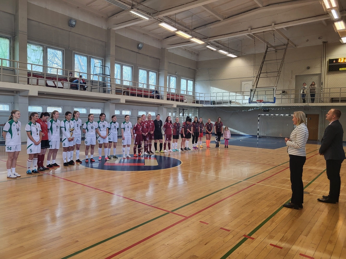 Valsts robežsardzes futbolistes ieguva 1.vietu Iekšlietu ministrijas sacensībās