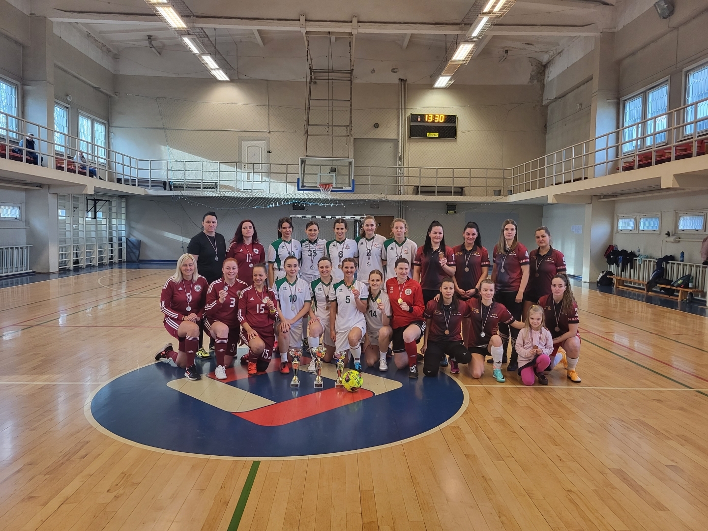 Valsts robežsardzes futbolistes ieguva 1.vietu Iekšlietu ministrijas sacensībās