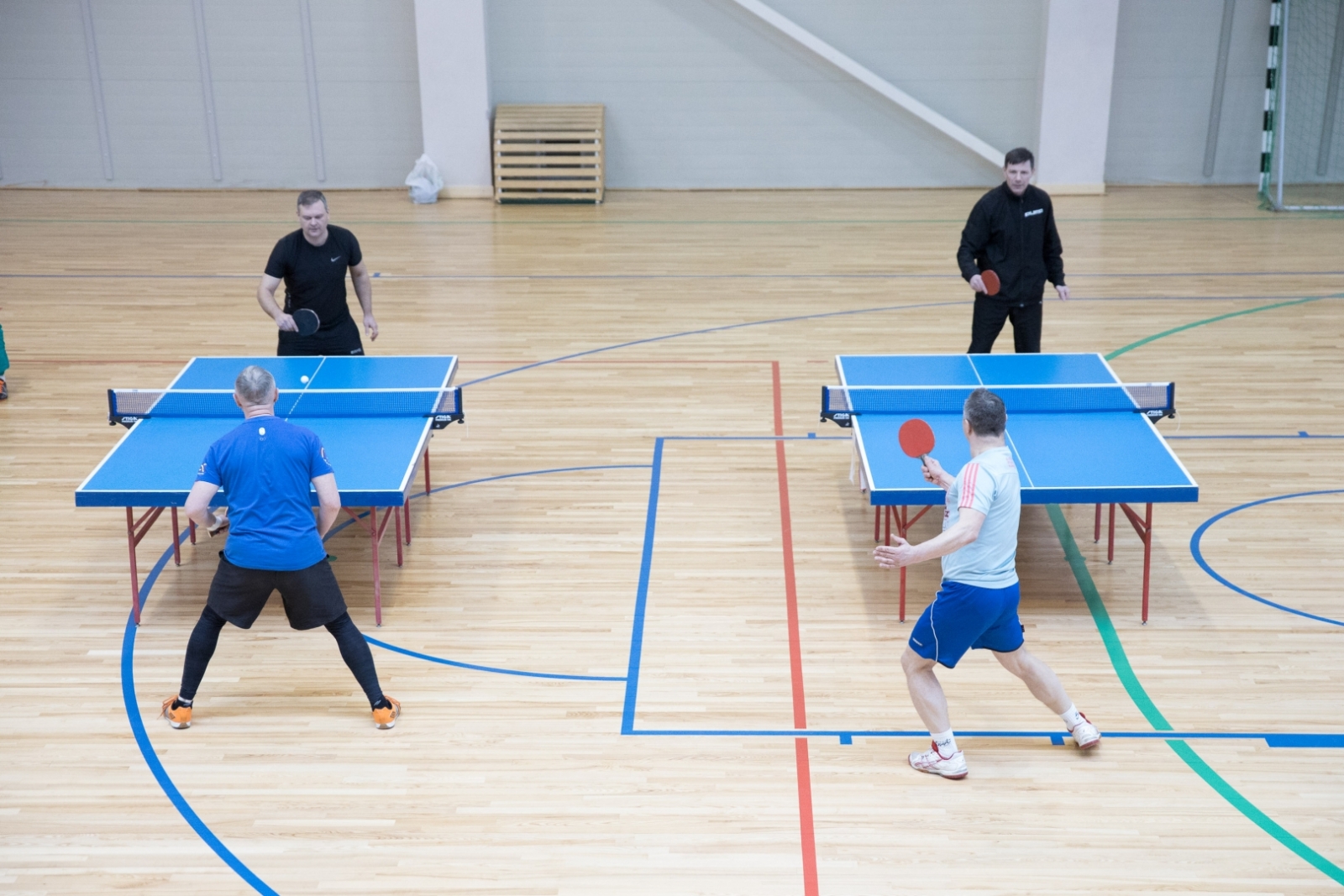 FOTO: Sacensības galda tenisā