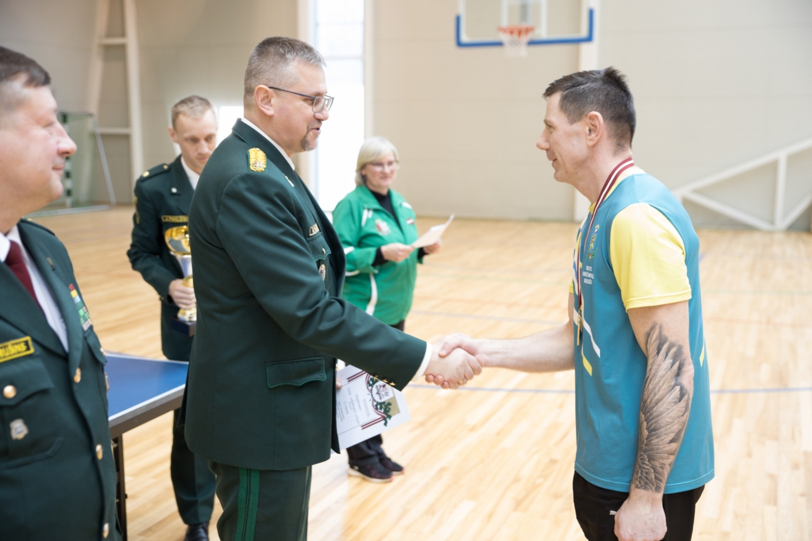 FOTO: Sacensības galda tenisā