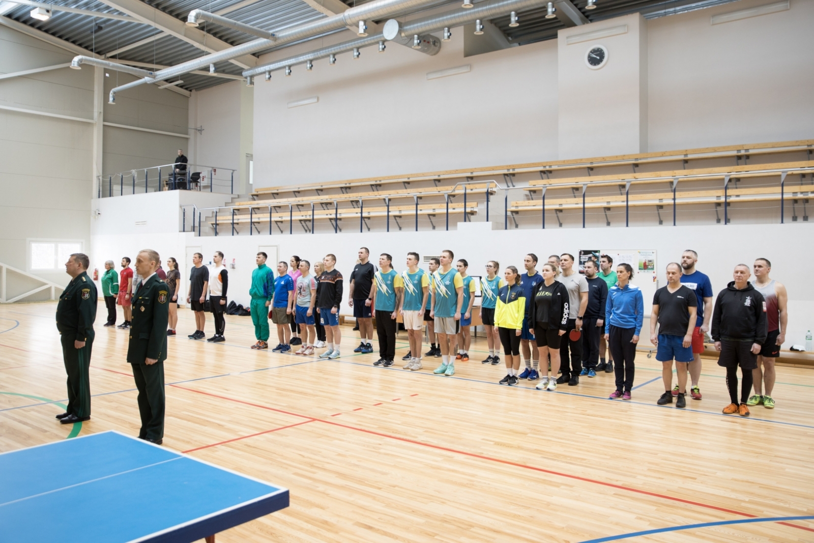 FOTO: Sacensības galda tenisā