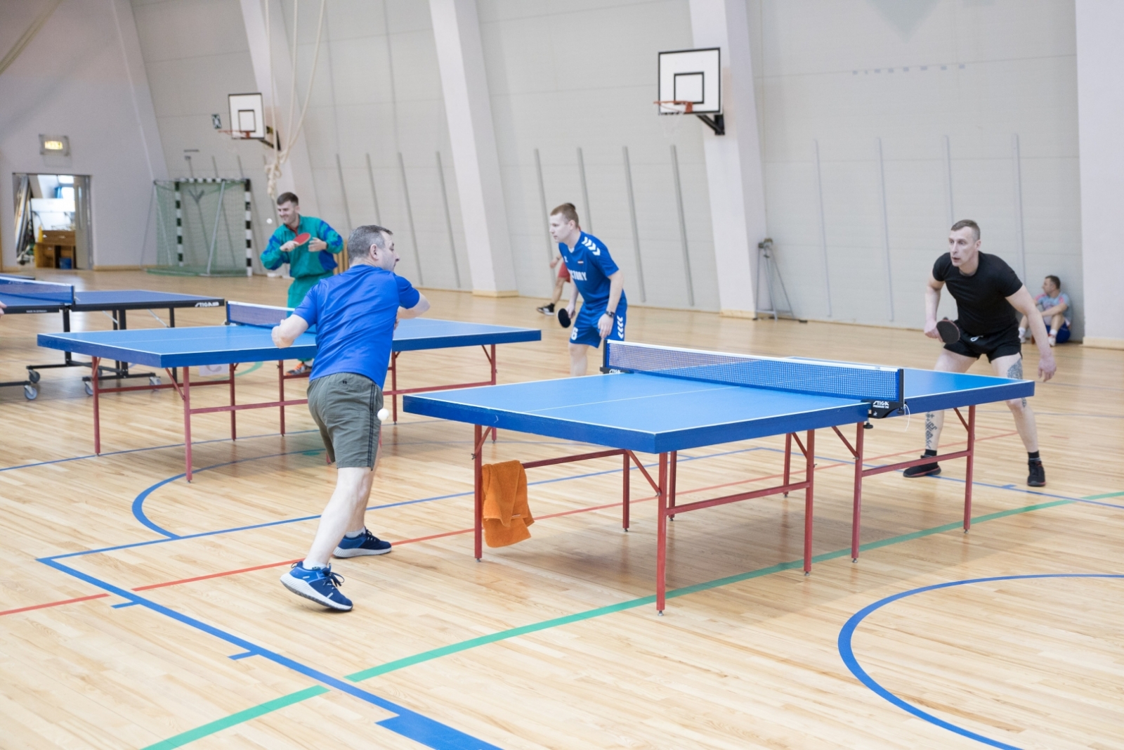 FOTO: Sacensības galda tenisā