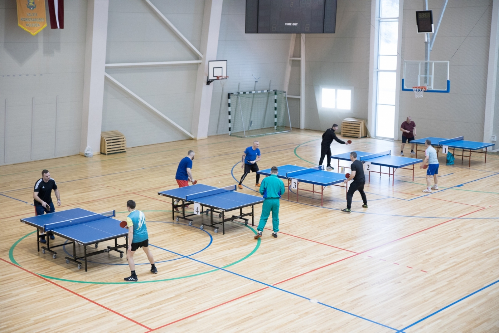 FOTO: Sacensības galda tenisā