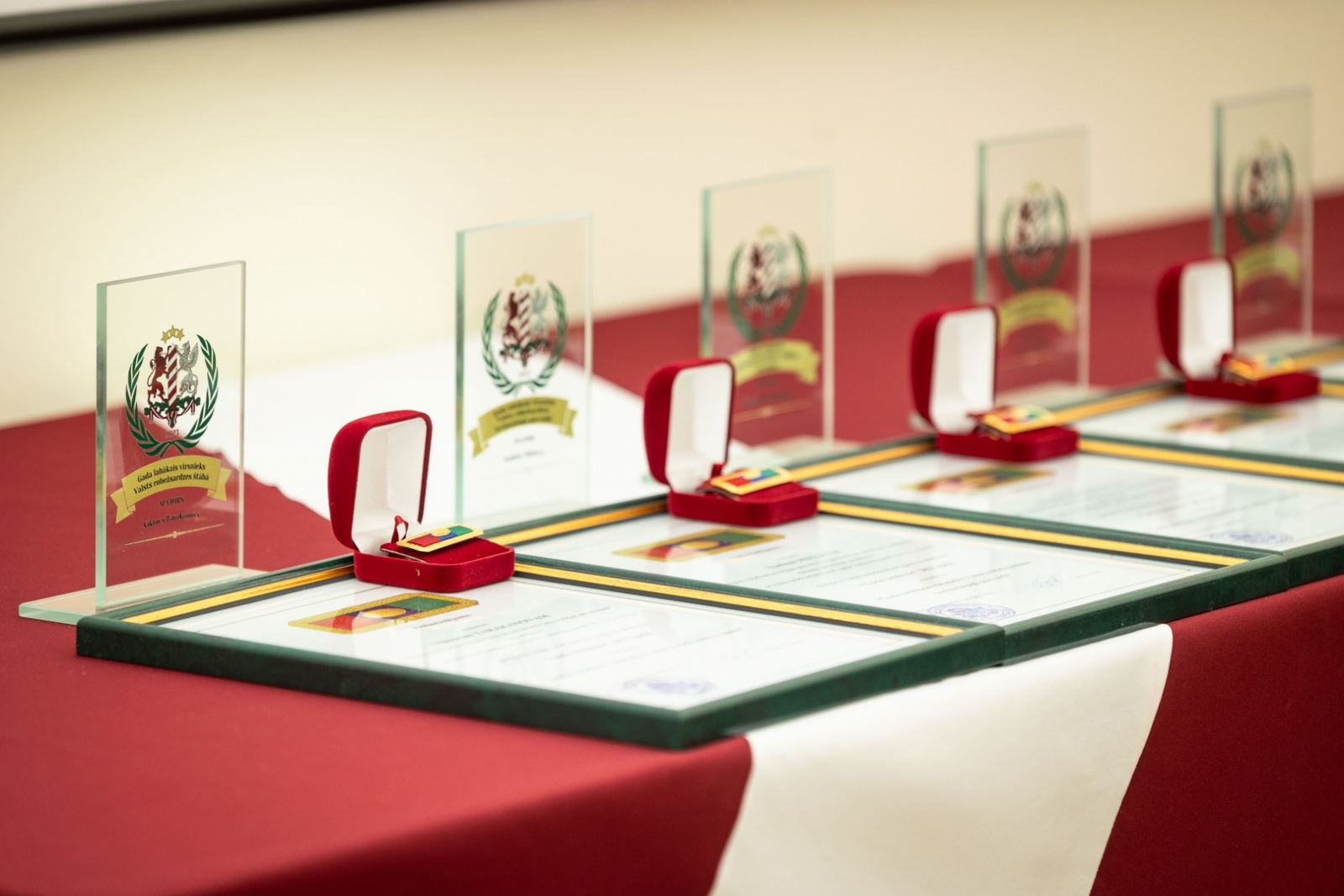 FOTO: Piektdien, 9. februārī, Valsts robežsardzes koledžā notika Valsts robežsardzes 2023. gada darbības rezultātu izvērtēšanas sanāksme