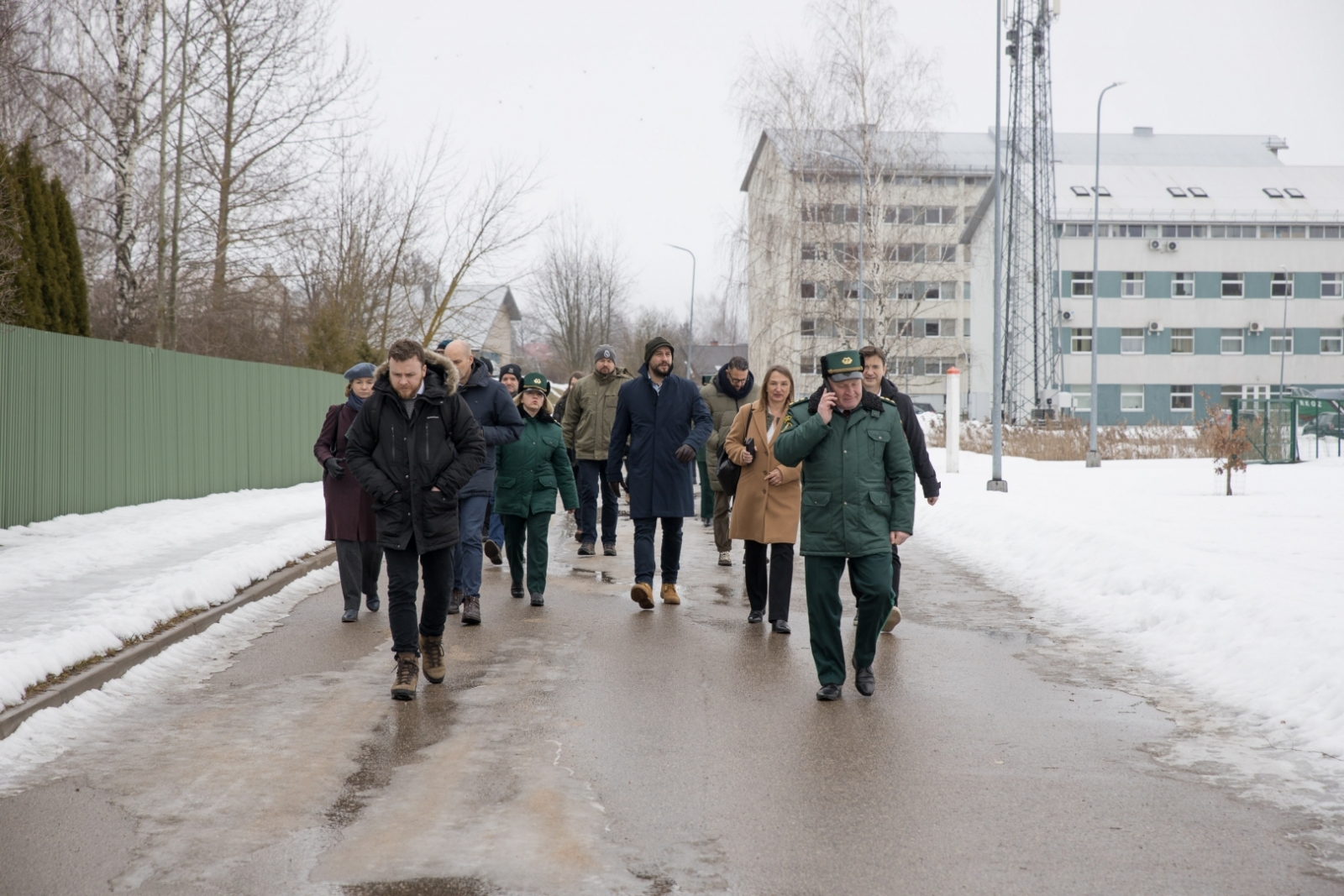 FOTO: Ārvalstu pārstāvniecību delegācijas apmeklē Valsts robežsardzi