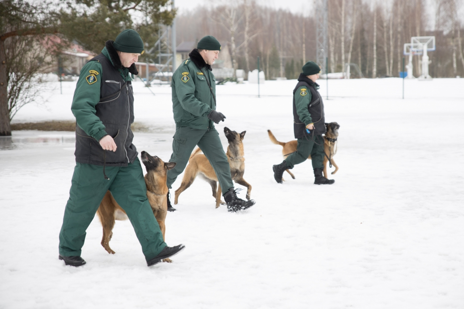 FOTO: Ārvalstu pārstāvniecību delegācijas apmeklē Valsts robežsardzi