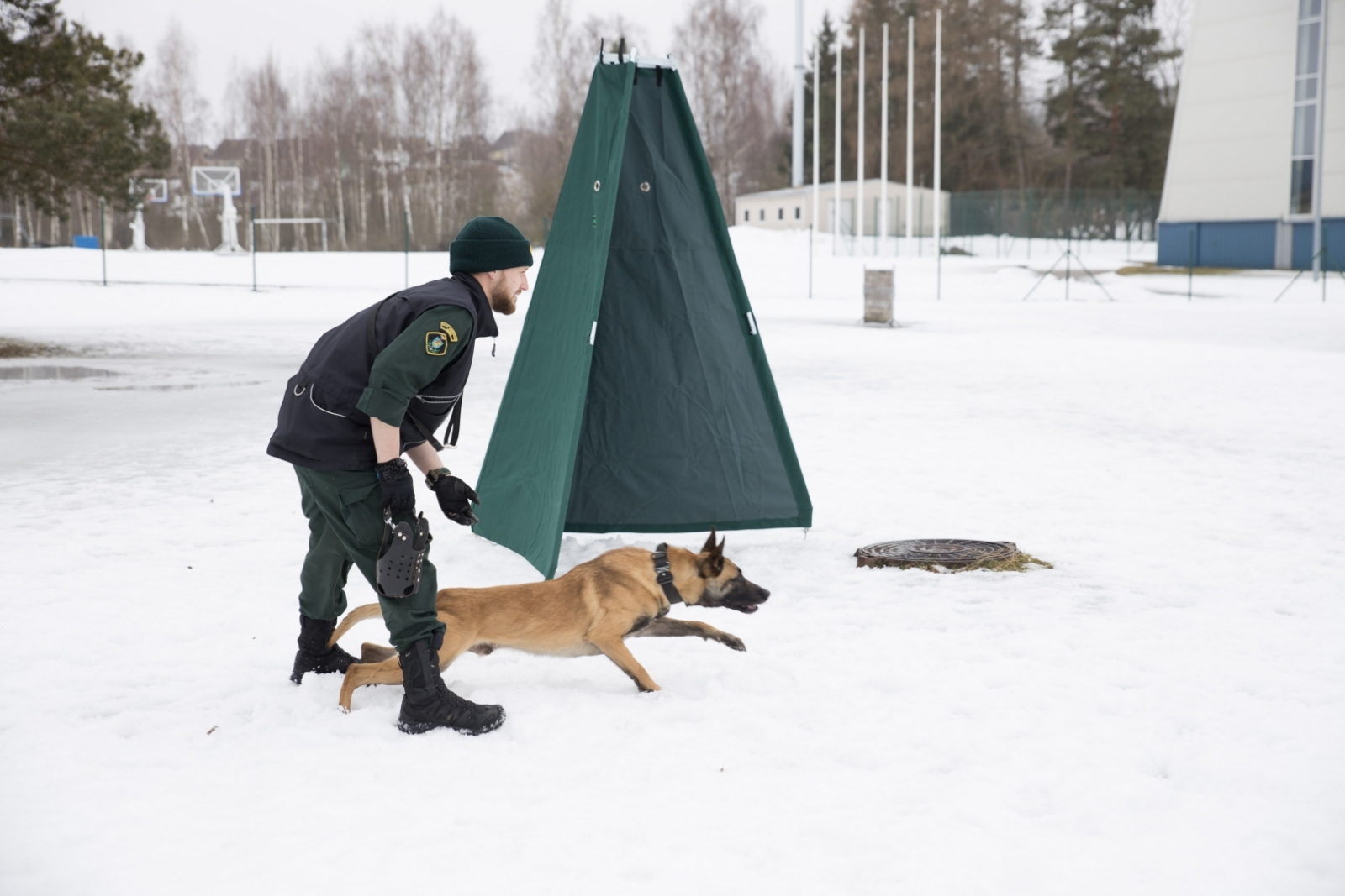 FOTO: Ārvalstu pārstāvniecību delegācijas apmeklē Valsts robežsardzi