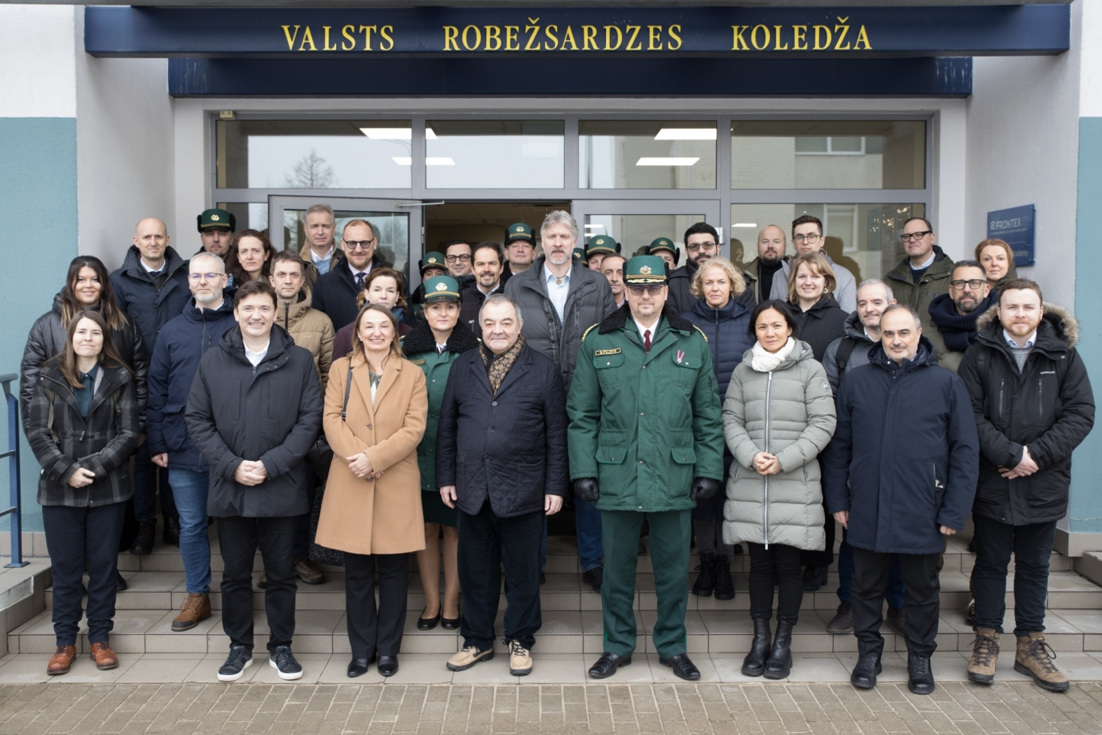 FOTO: Ārvalstu pārstāvniecību delegācijas apmeklē Valsts robežsardzi