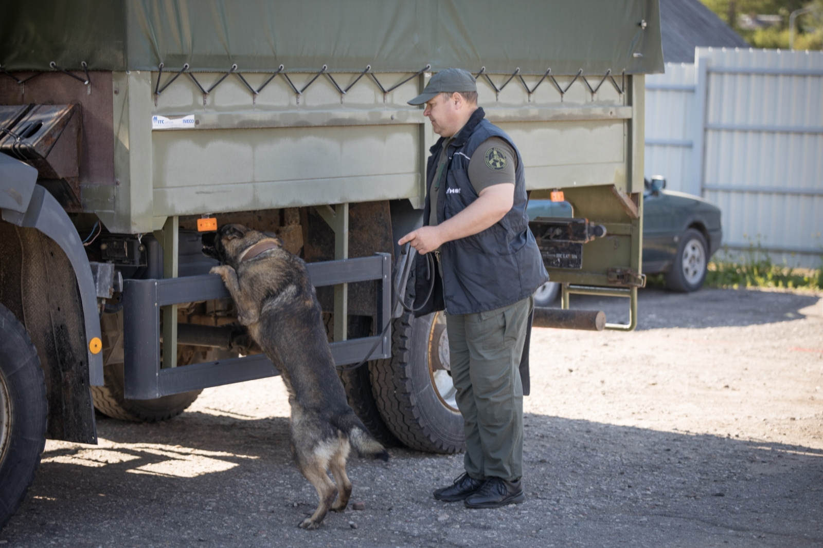 FOTO: Kinologu sacensības