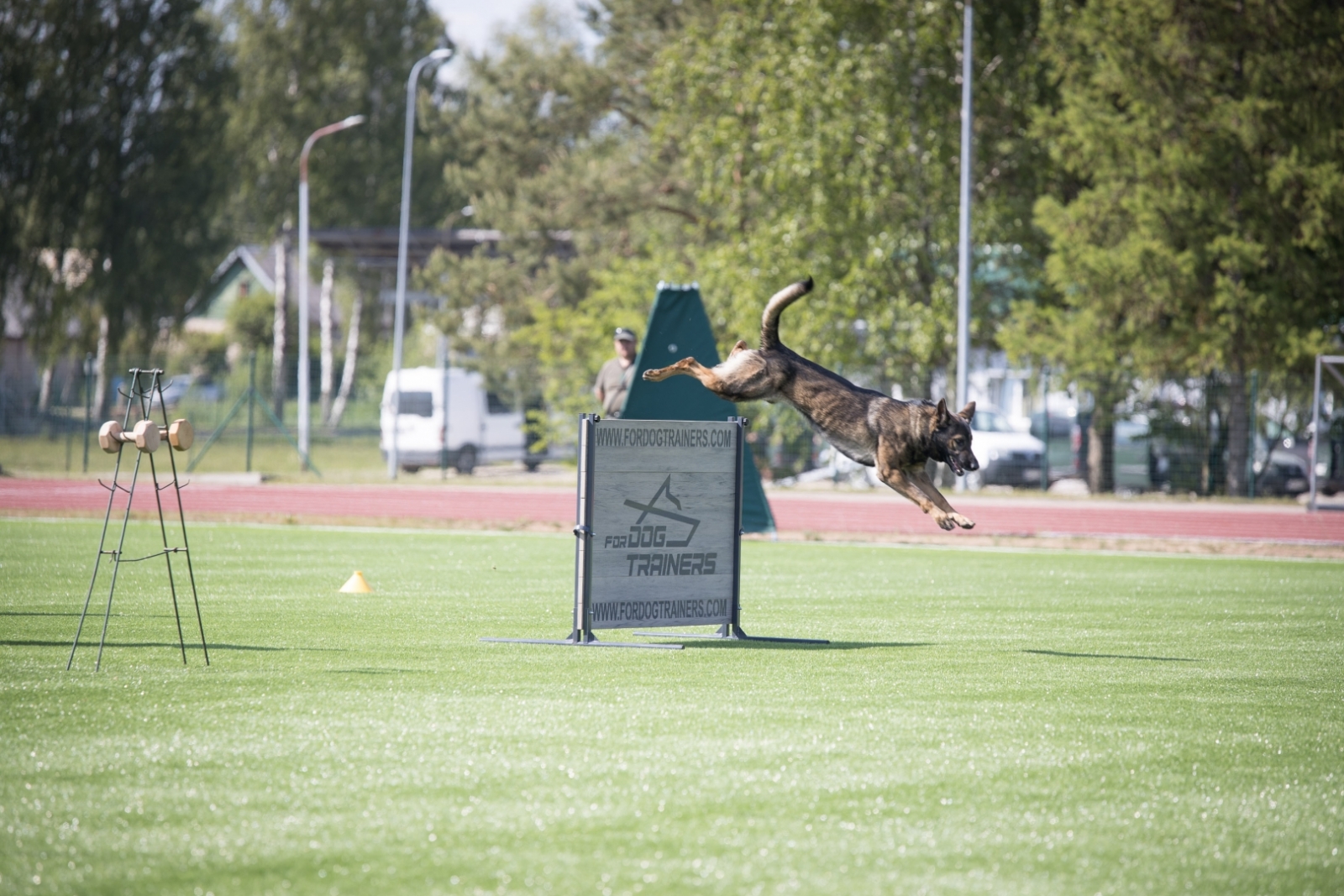FOTO: Kinologu sacensības