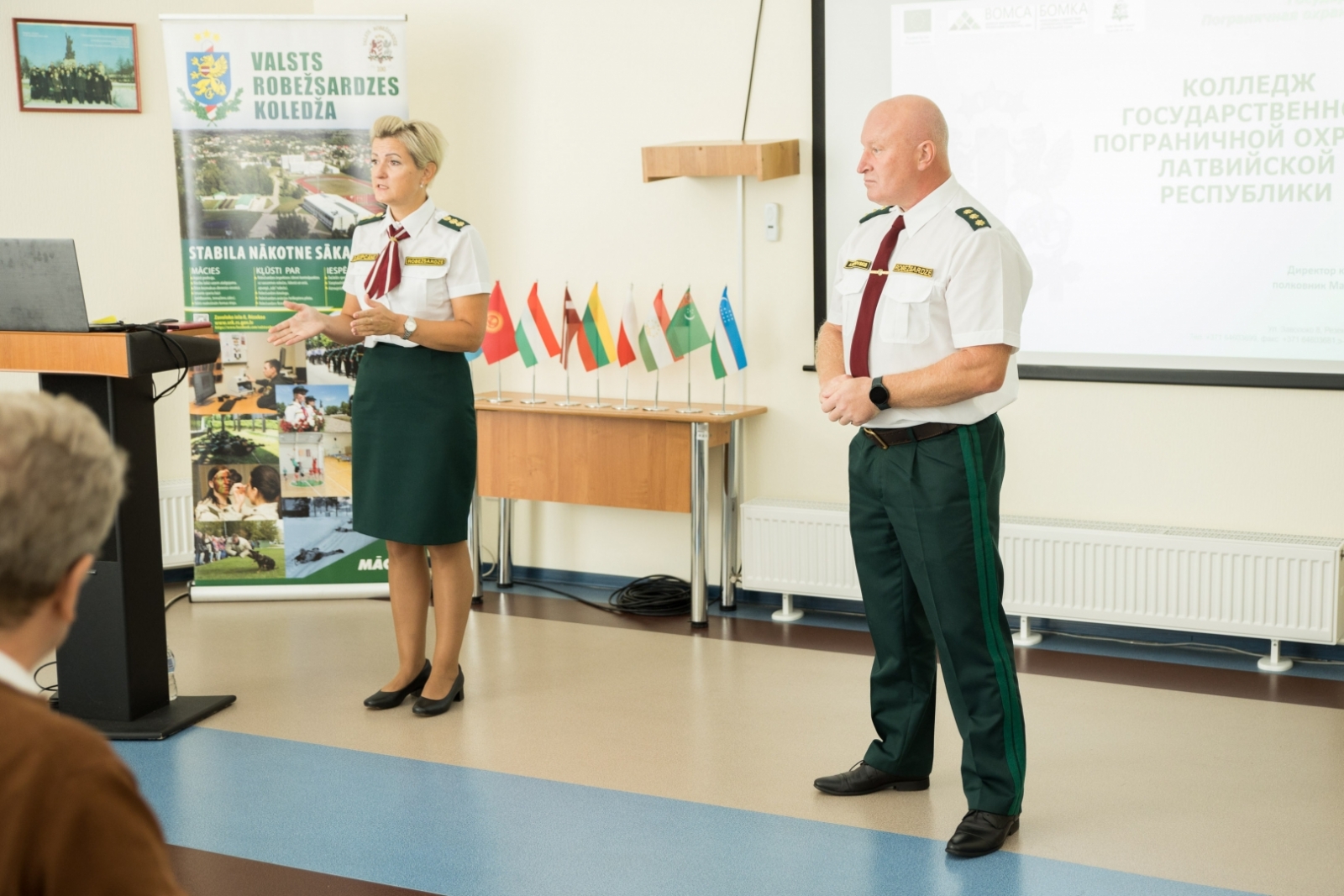 FOTO: Bomca delegācija apmeklē VRK