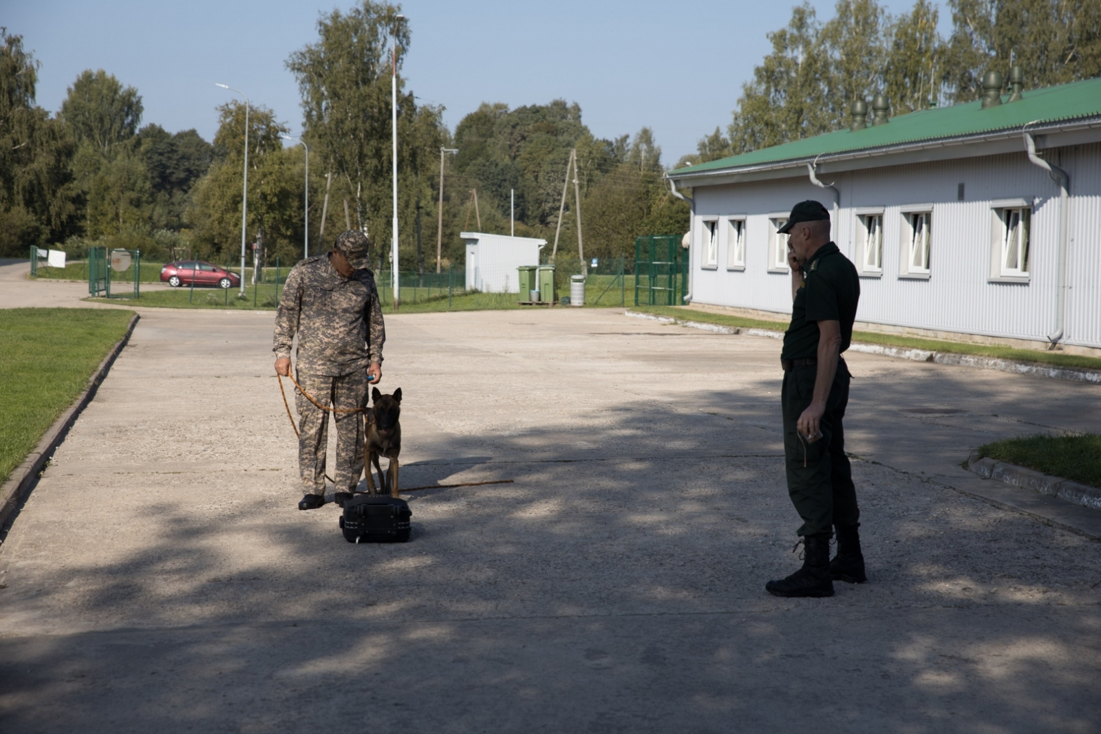 FOTO: Bomca delegācija apmeklē VRK