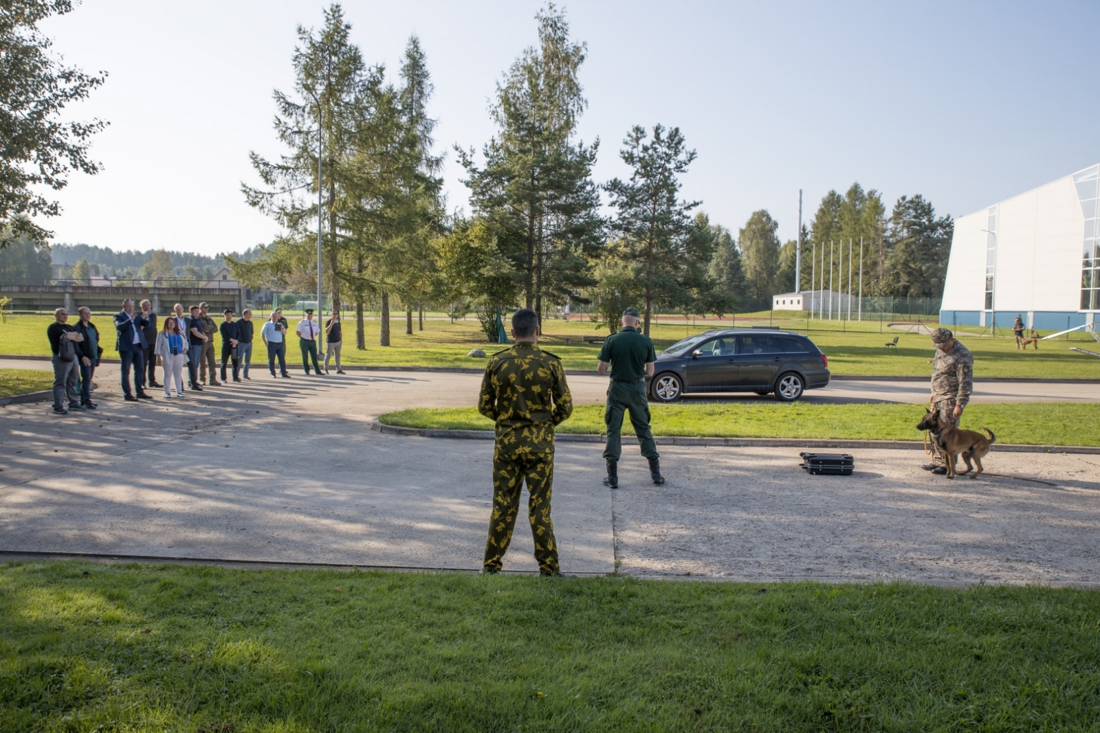 FOTO: Bomca delegācija apmeklē VRK