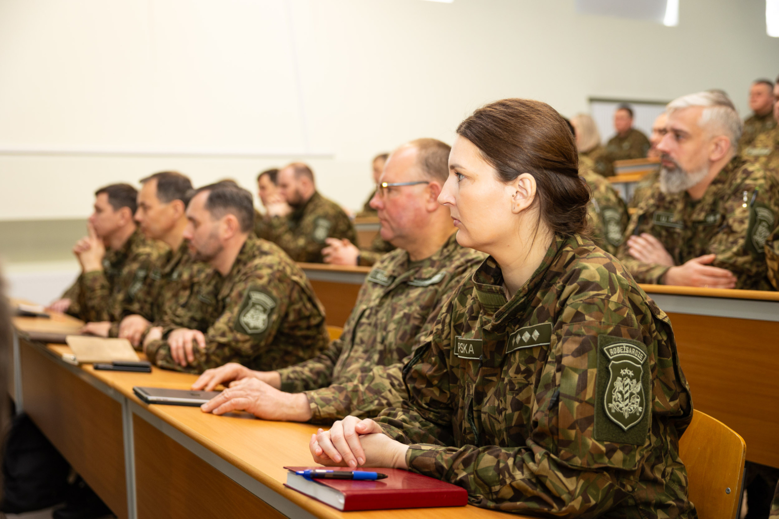 FOTO: Atskaites sanāksme