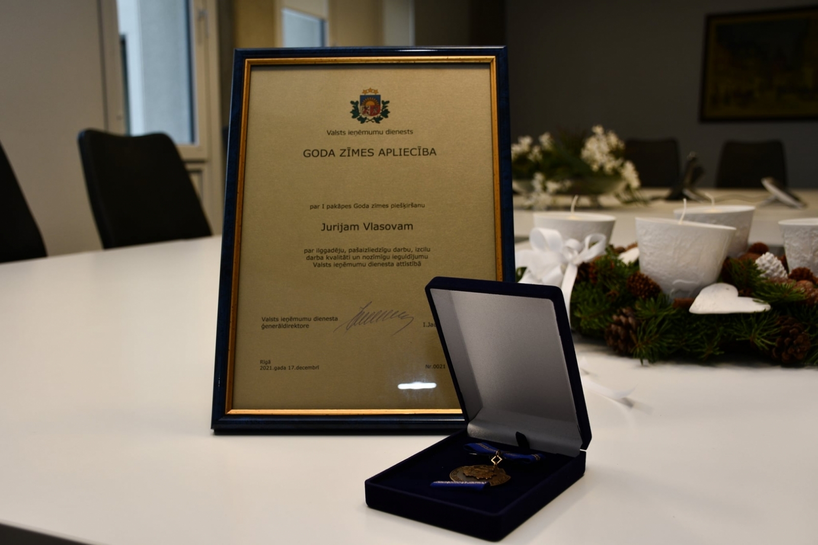 FOTO: VRS un VID amatpersonas