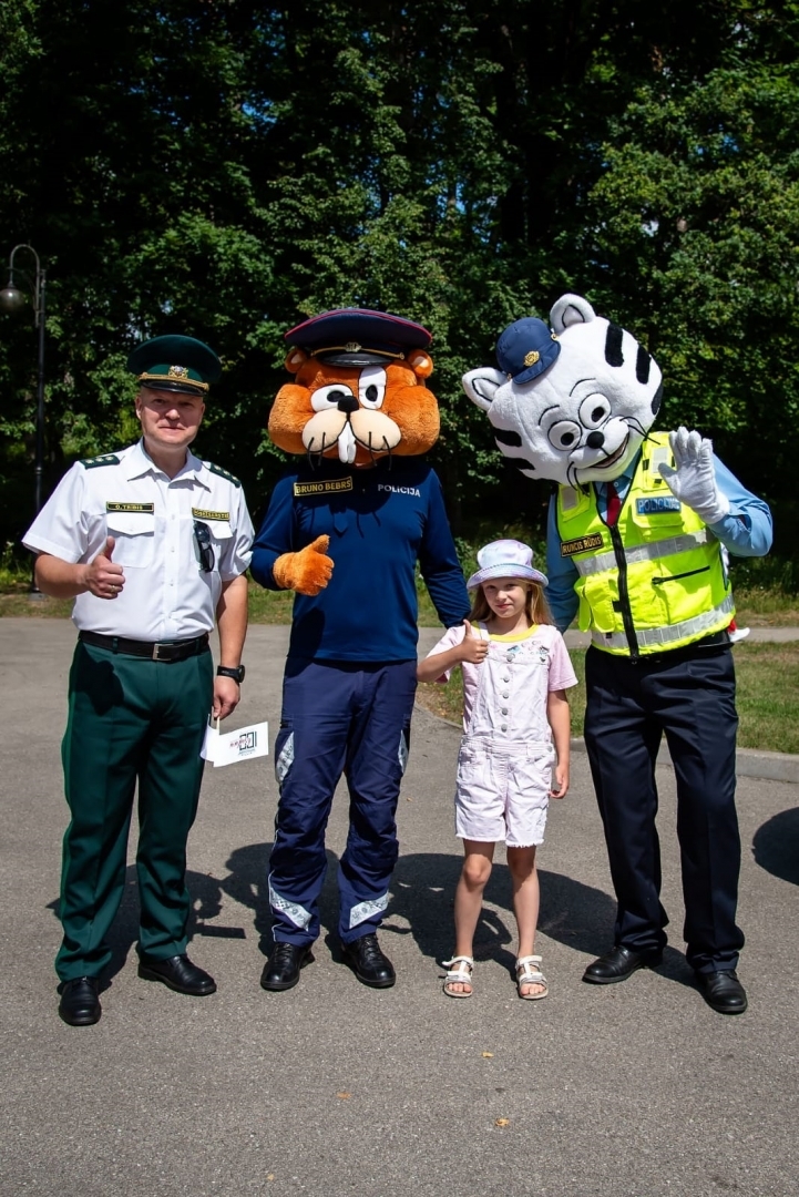 Valsts robežsardzes Daugavpils pārvalde ar godu un lepnumu piedalās Krāslavas simtgades svinību pasākumos