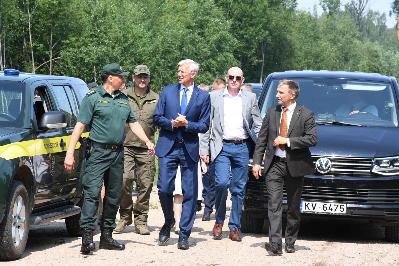 FOTO: Robežas apmeklējums