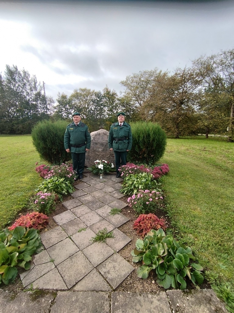 Norisinājās Robežsardzes sagrāves un represēto robežsargu piemiņai veltītie atceres pasākumi