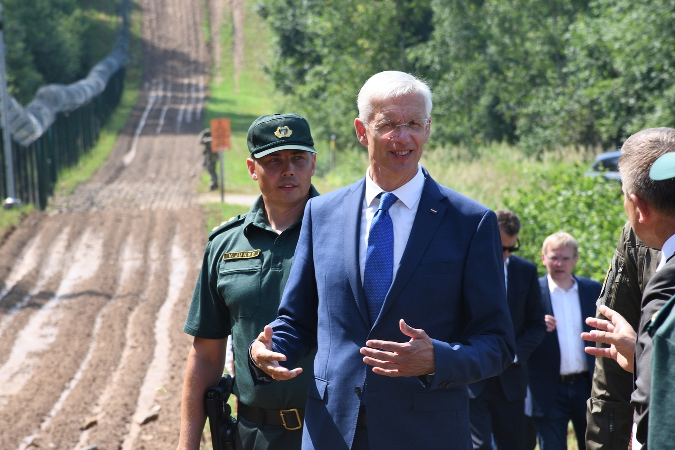 FOTO: Robežas apmeklējums