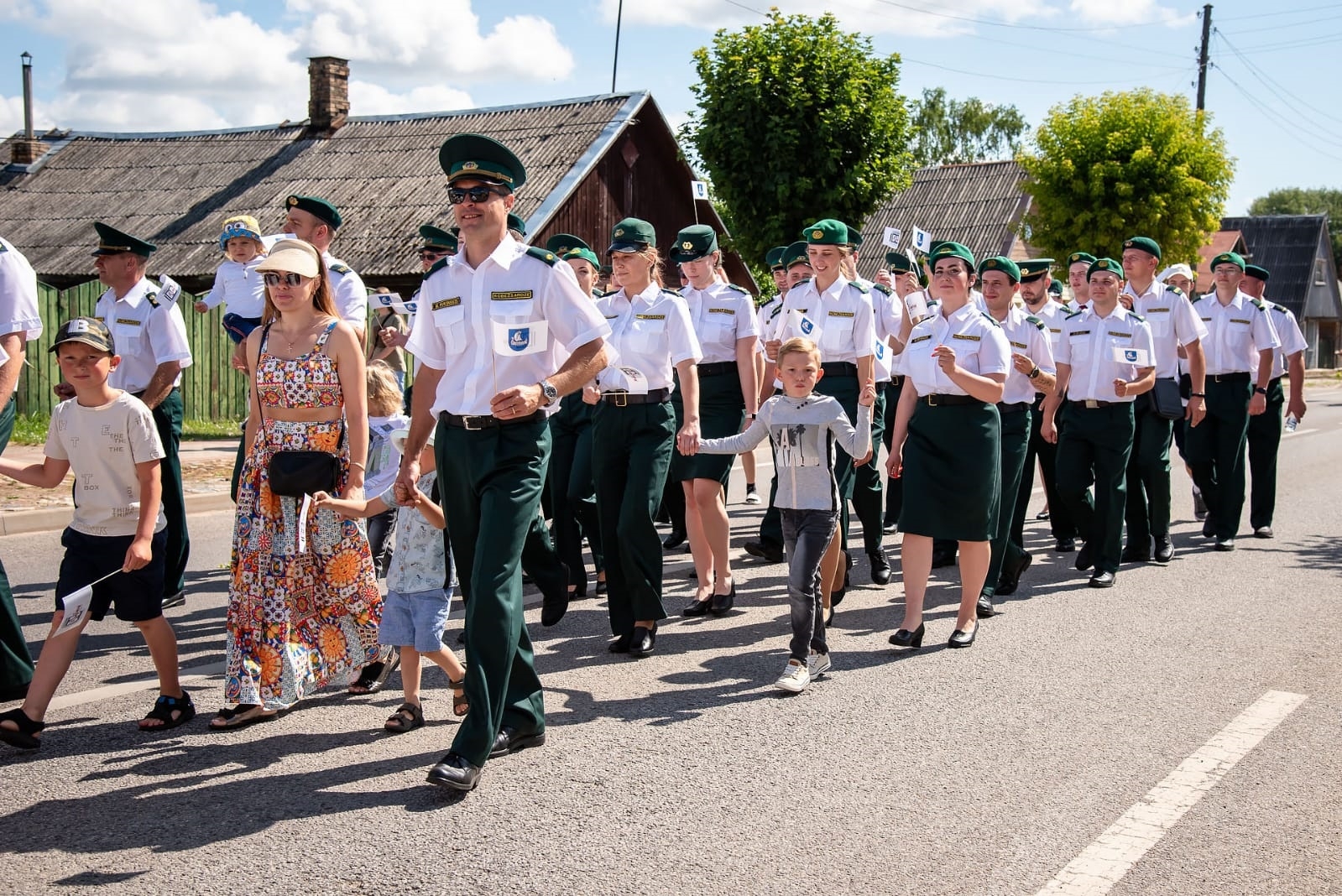 Valsts robežsardzes Daugavpils pārvalde ar godu un lepnumu piedalās Krāslavas simtgades svinību pasākumos