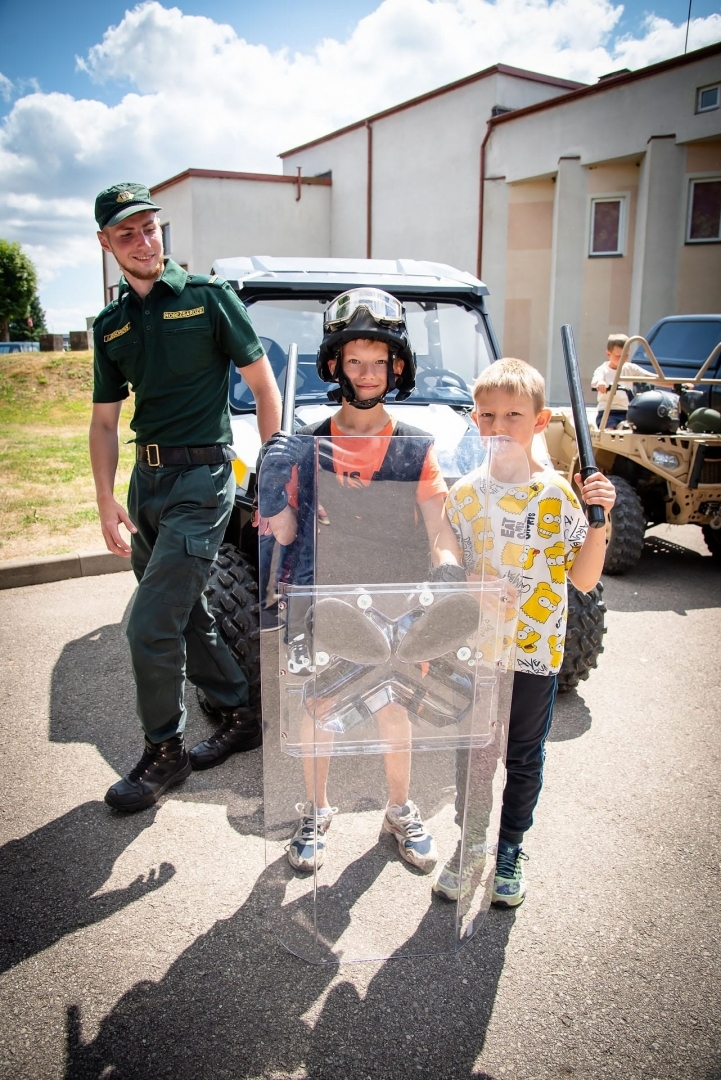 Valsts robežsardzes Daugavpils pārvalde ar godu un lepnumu piedalās Krāslavas simtgades svinību pasākumos