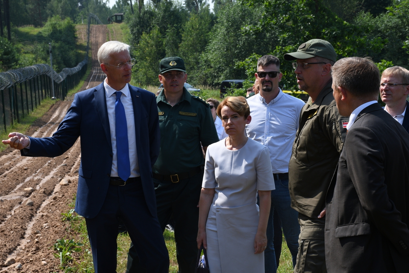 FOTO: Robežas apmeklējums