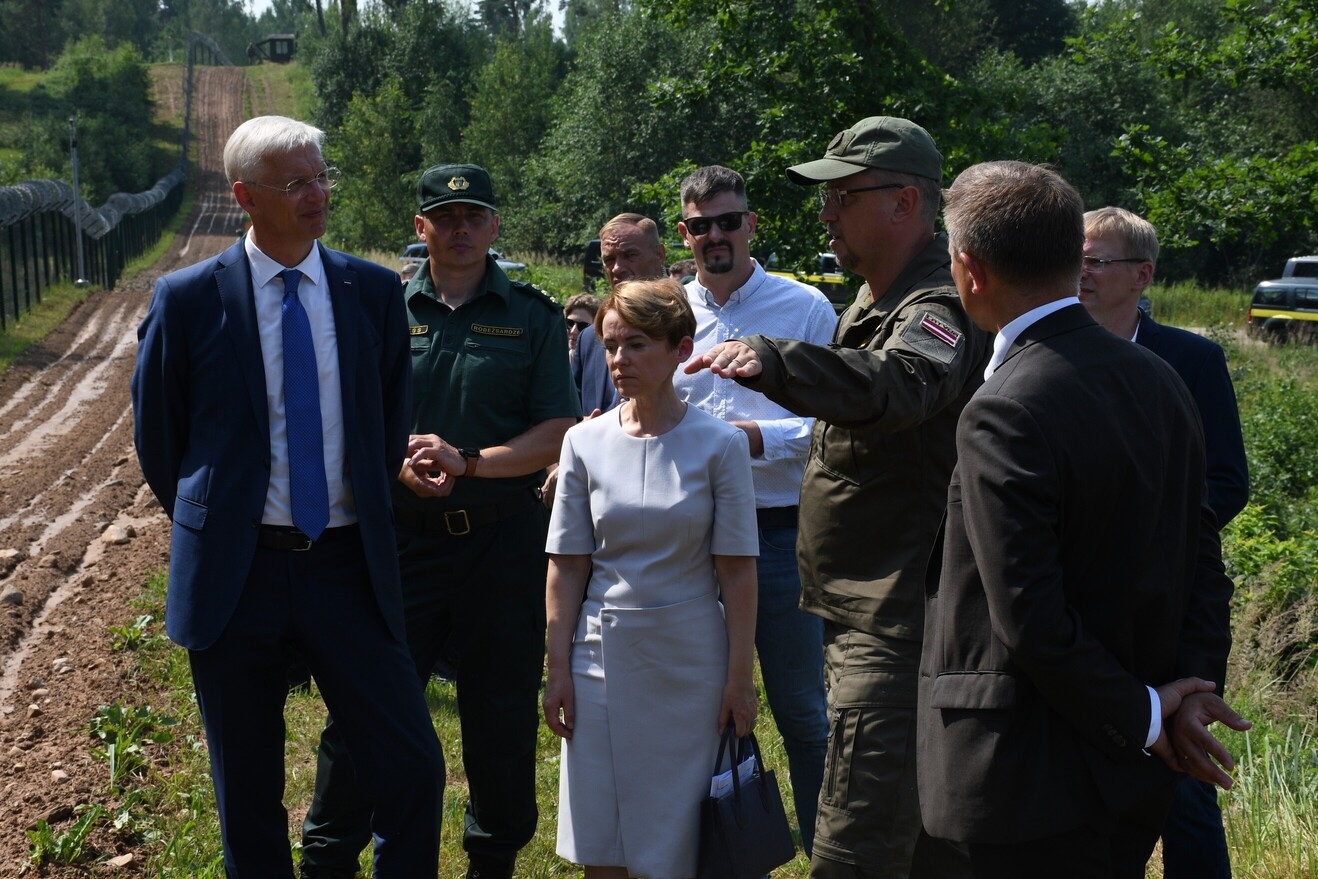 FOTO: Robežas apmeklējums