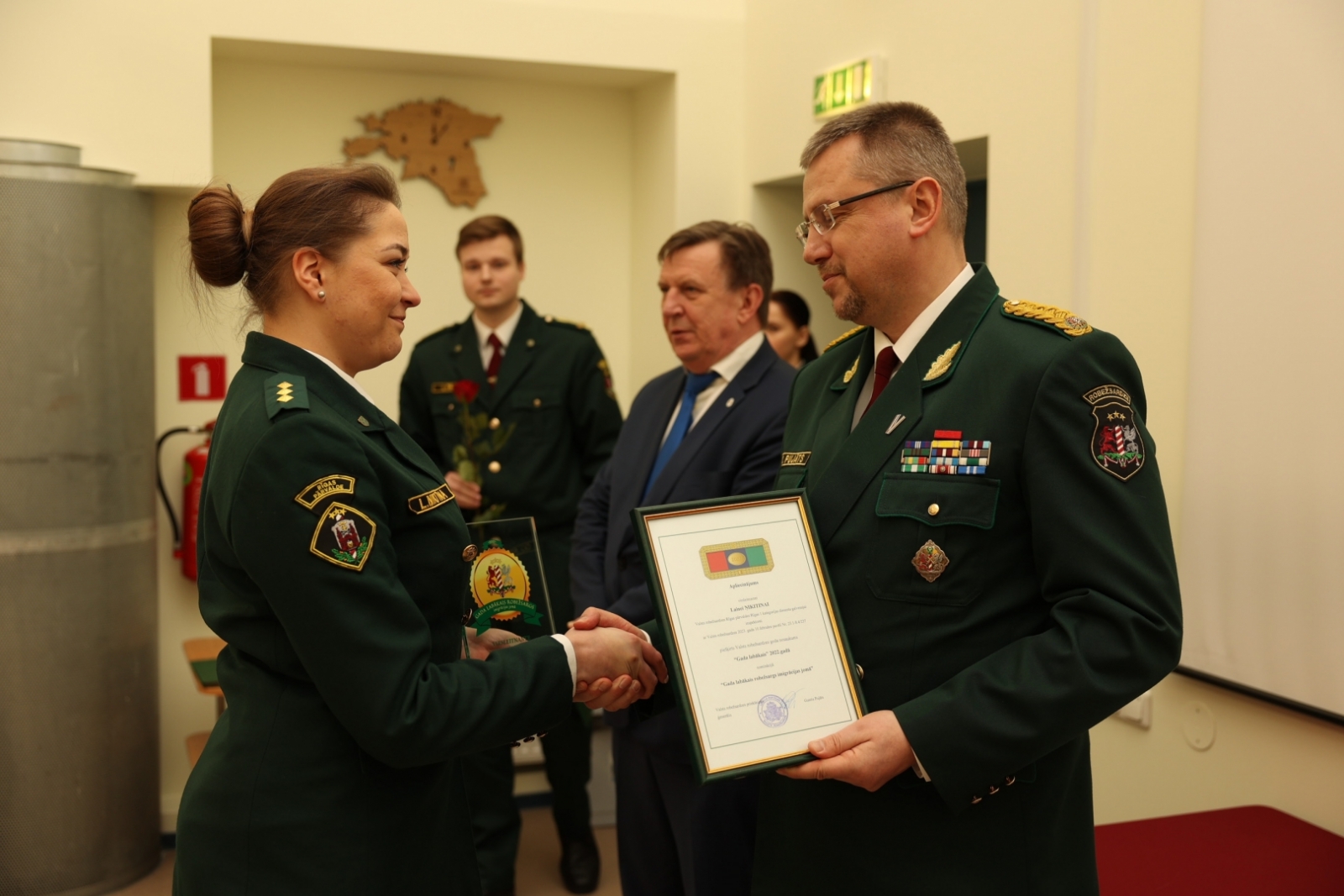 Robežsardze izvērtē 2022. gada darbības rezultātus