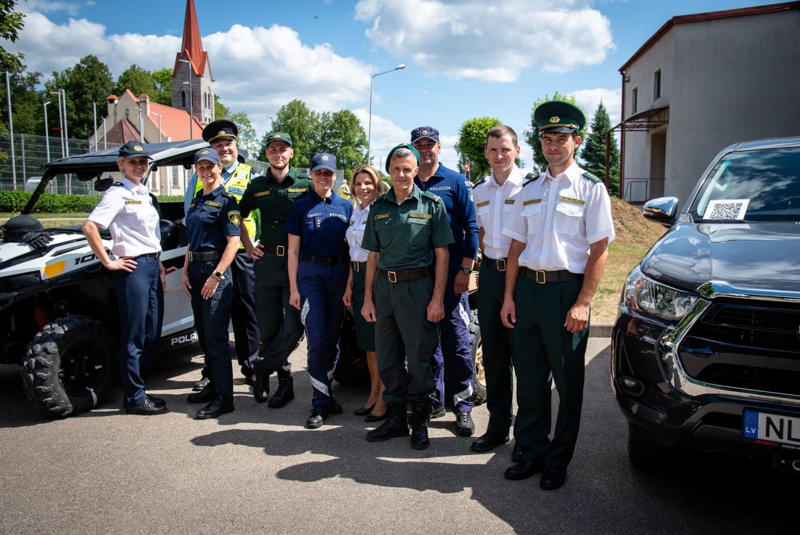 Valsts robežsardzes Daugavpils pārvalde ar godu un lepnumu piedalās Krāslavas simtgades svinību pasākumos