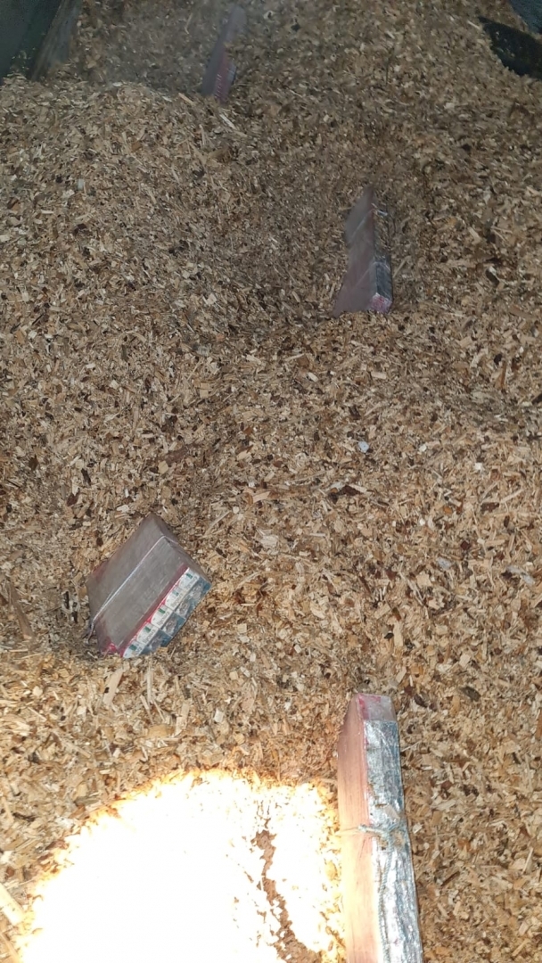 FOTO: Kontrabandas cigaretes