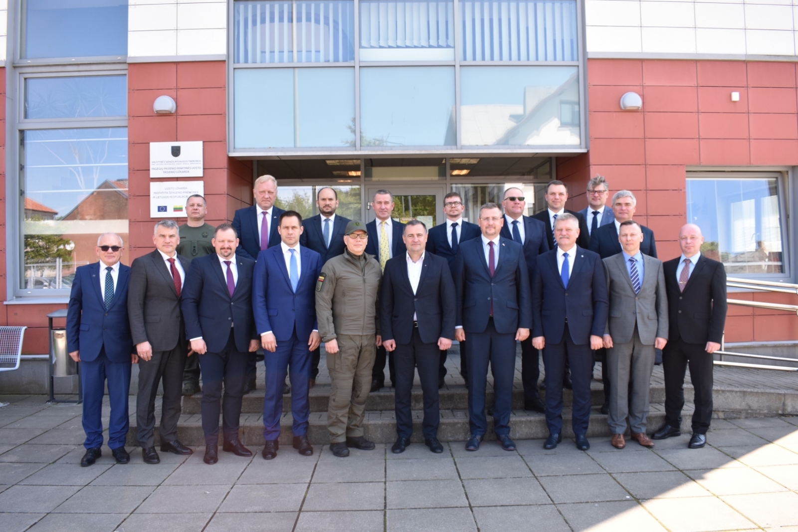 Tikās Baltijas valstu Robežapsardzības un Policijas iestāžu vadītāji