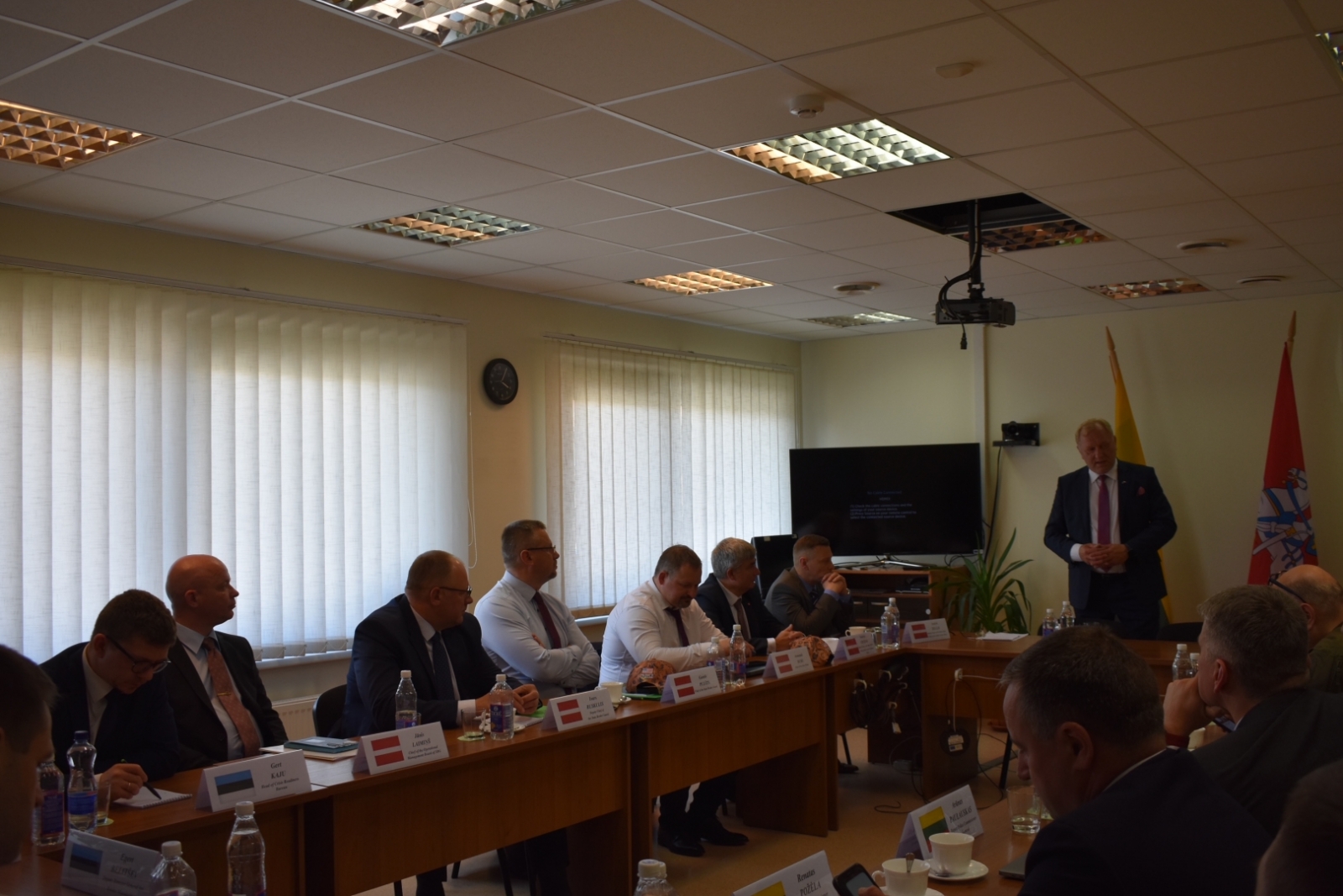 Tikās Baltijas valstu Robežapsardzības un Policijas iestāžu vadītāji