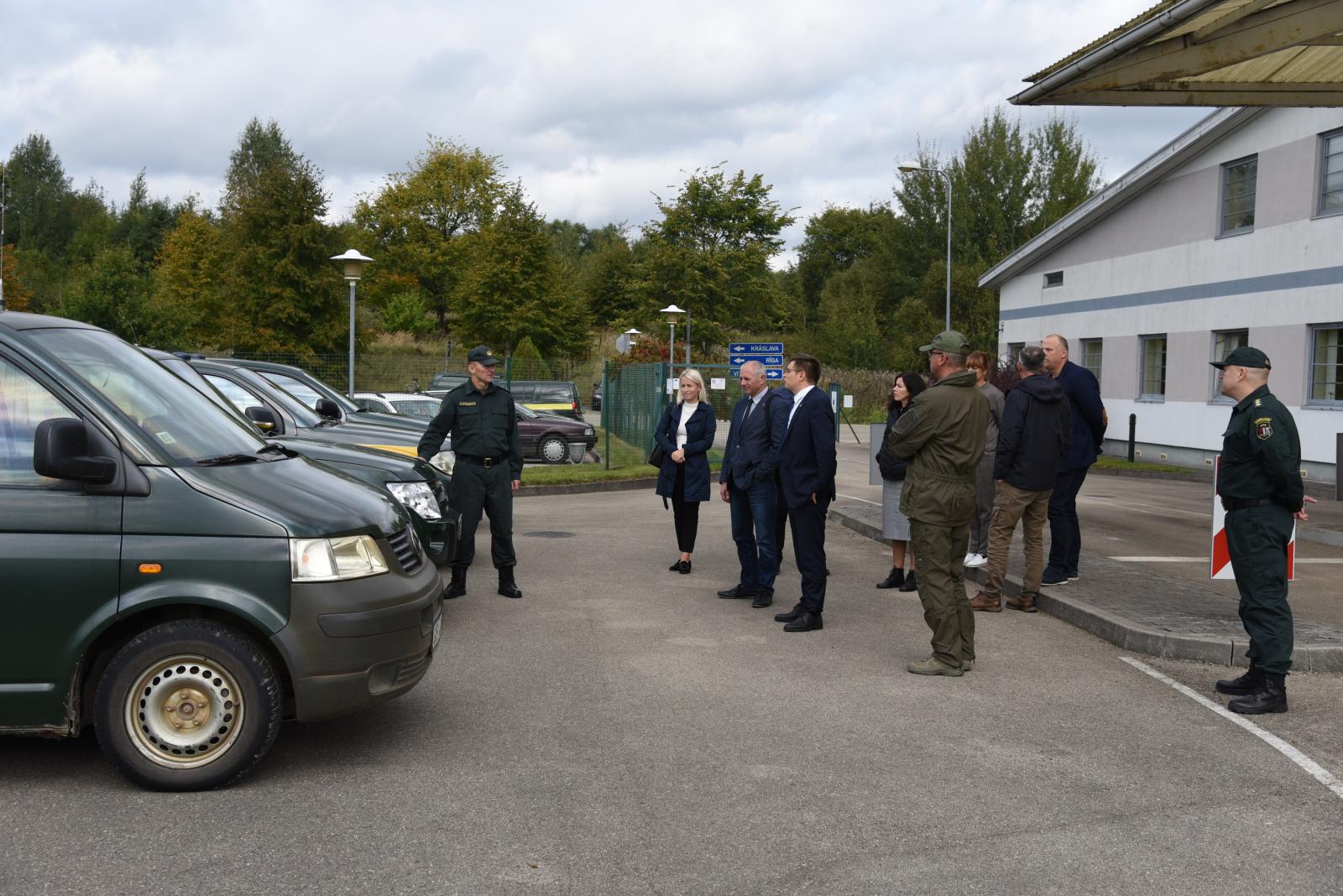 FOTO: Vizīte Daugavpils pārvaldē