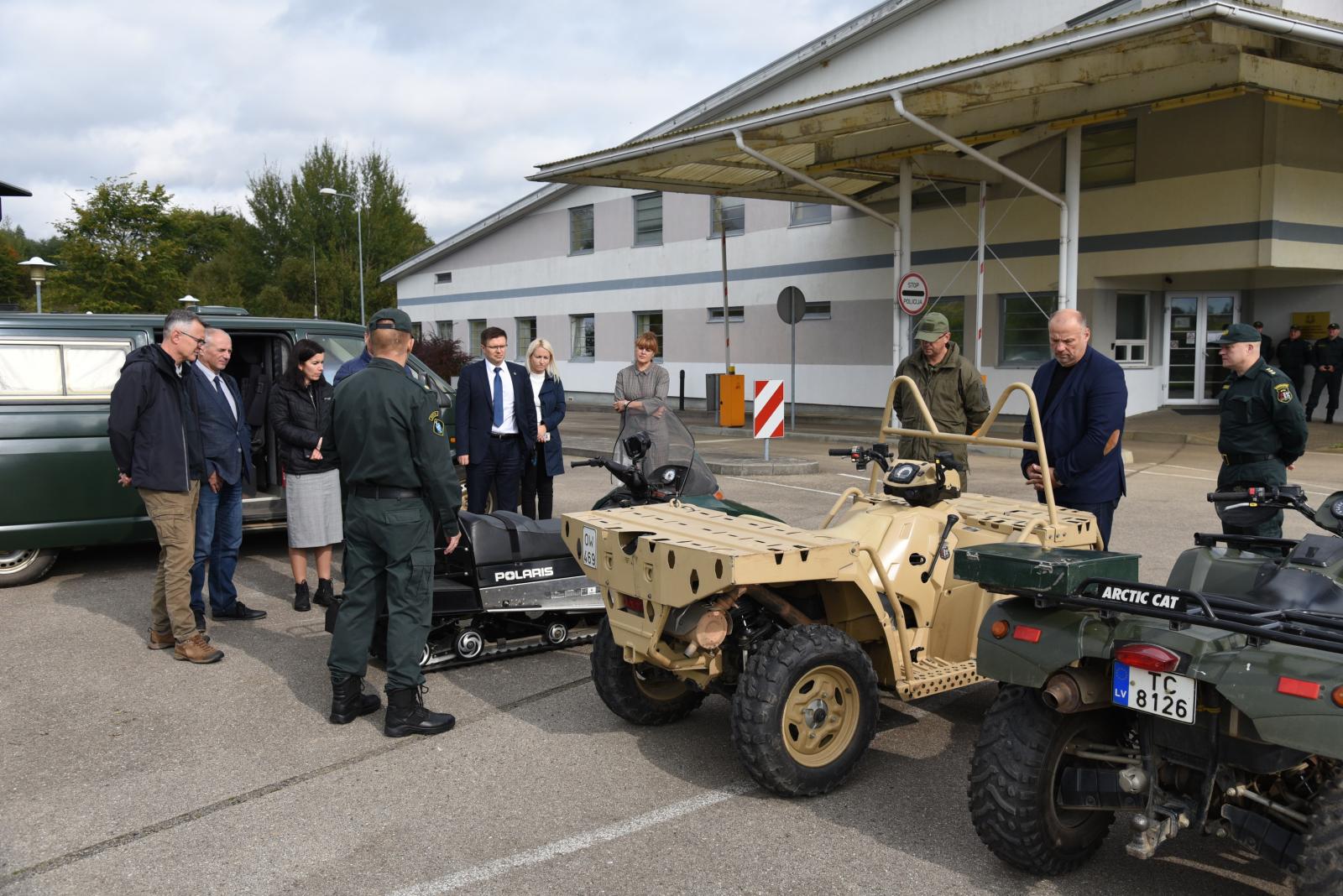 FOTO: Vizīte Daugavpils pārvaldē