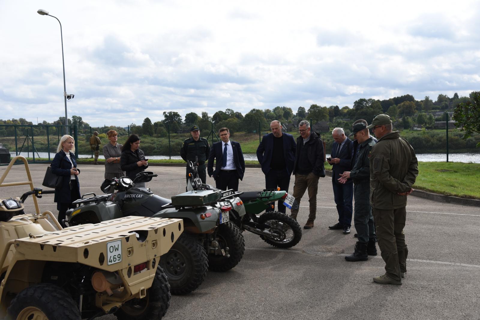 FOTO: Vizīte Daugavpils pārvaldē