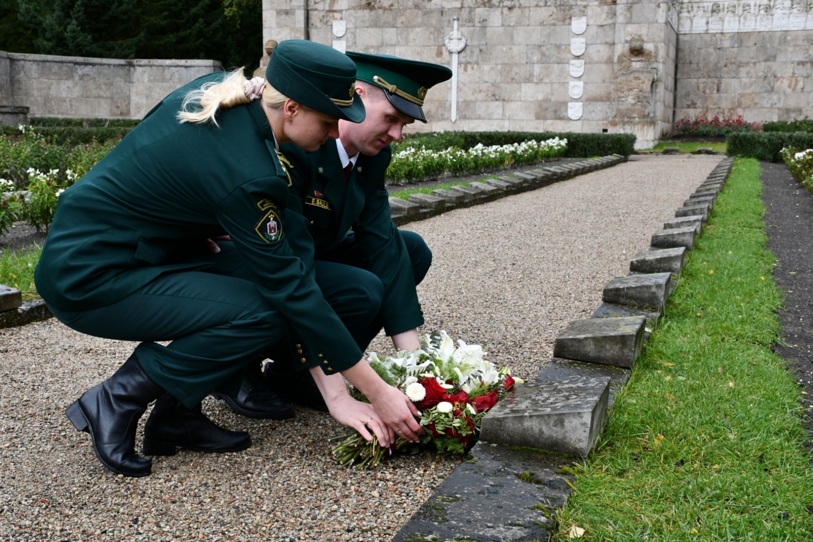 Norisinājās Robežsardzes sagrāves un represēto robežsargu piemiņai veltītie atceres pasākumi