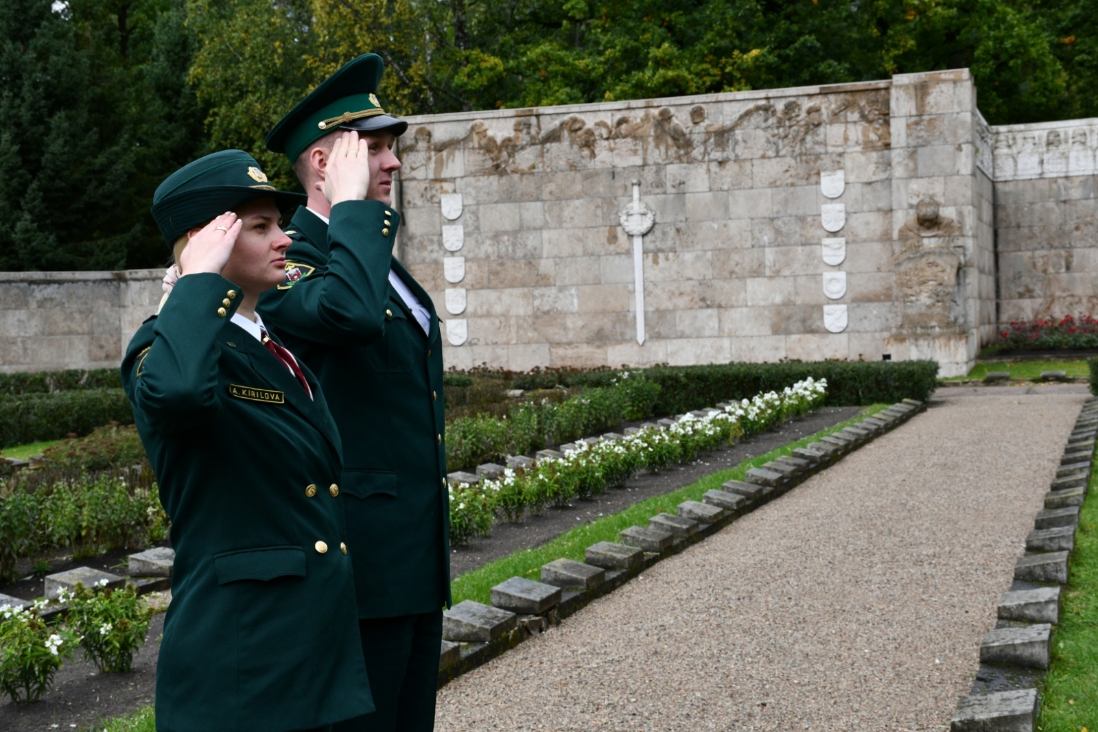 Norisinājās Robežsardzes sagrāves un represēto robežsargu piemiņai veltītie atceres pasākumi