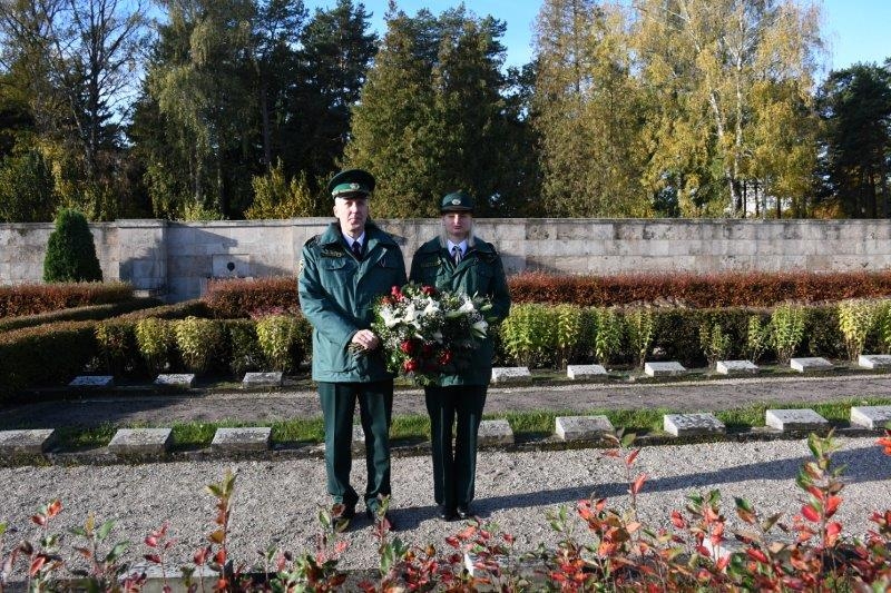 Norisinājās Robežsardzes sagrāves un represēto robežsargu piemiņai veltītie atceres pasākumi